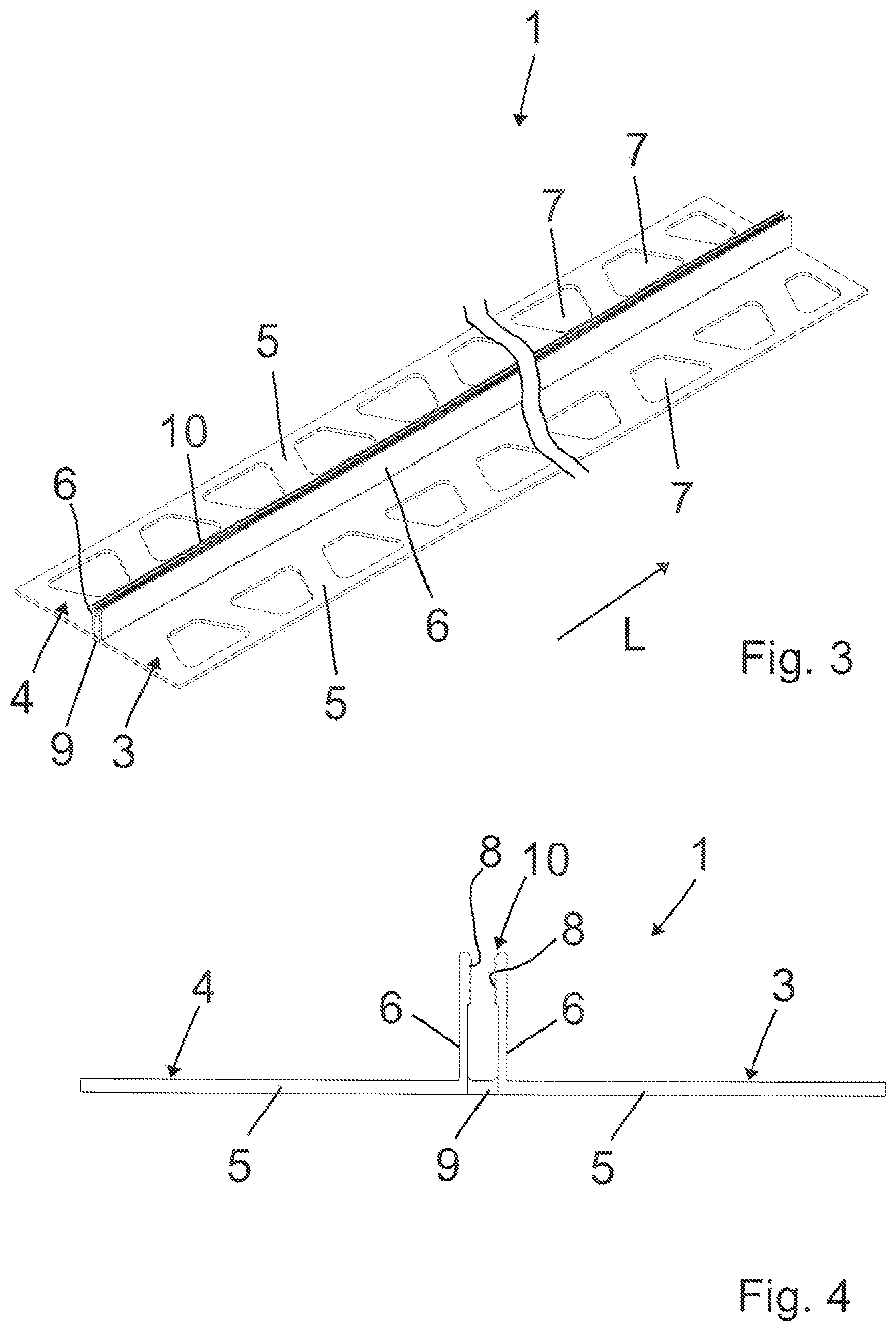 Patent US12098541 Figure 2 – Expansion joint profile system