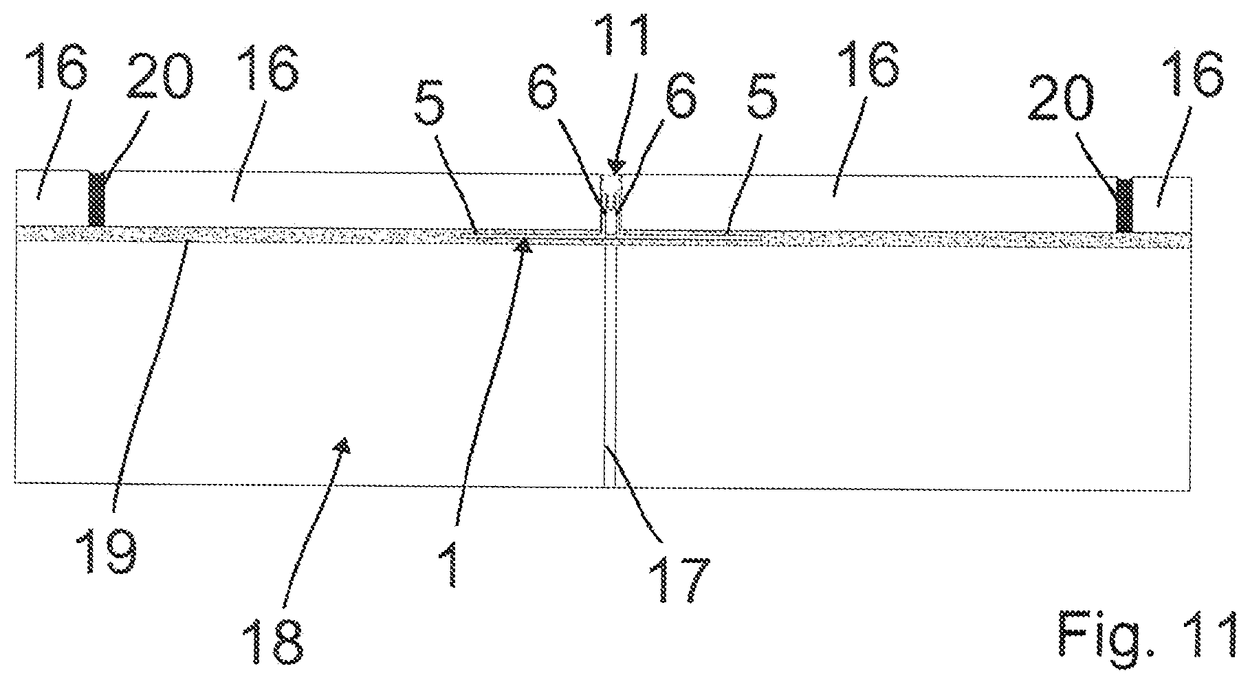 Patent US12098541 Figure 6 – Expansion joint profile system