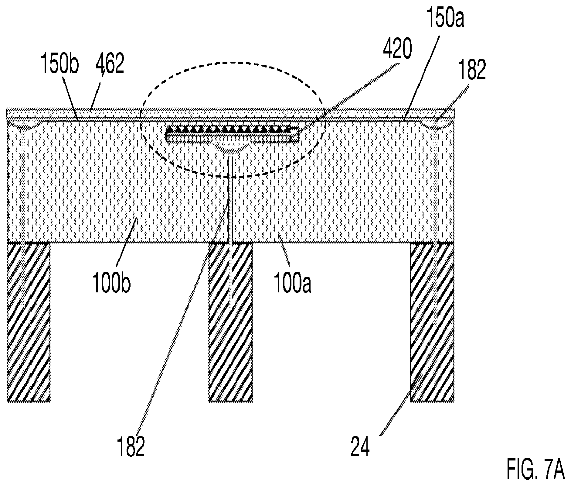 Patent US12098543 Figure 7 – Apparatus and method for exposed insulated wallboard
