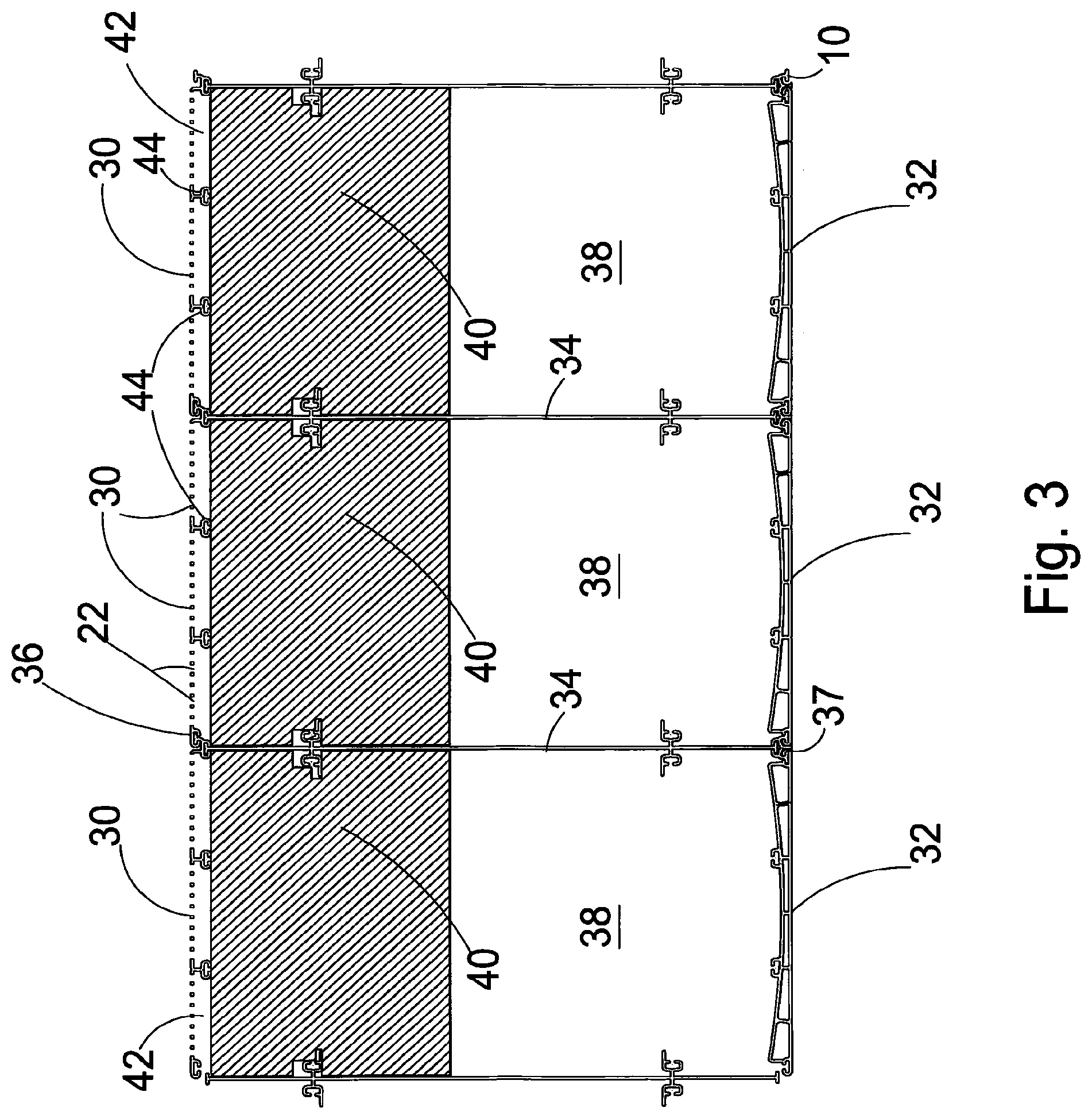 Patent US12098546 Figure 3 – Stay-in-place ready-to-stucco formwork system