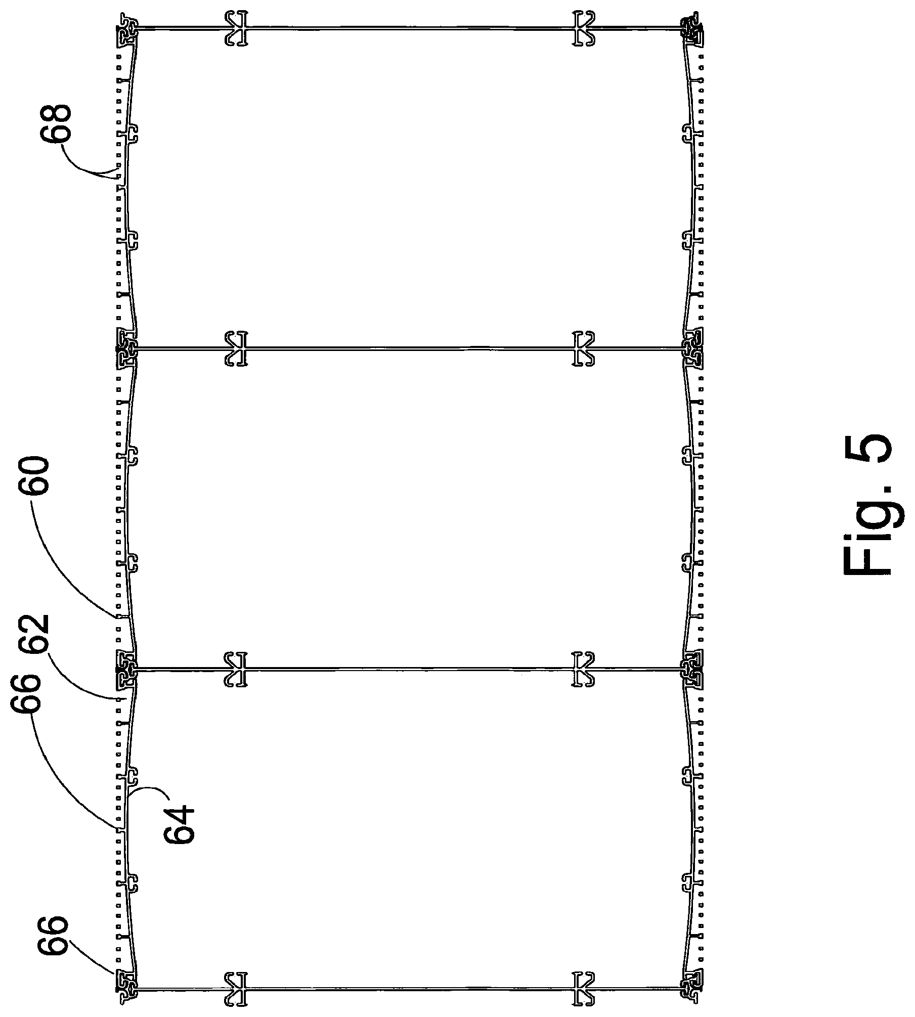 Patent US12098546 Figure 6 – Stay-in-place ready-to-stucco formwork system