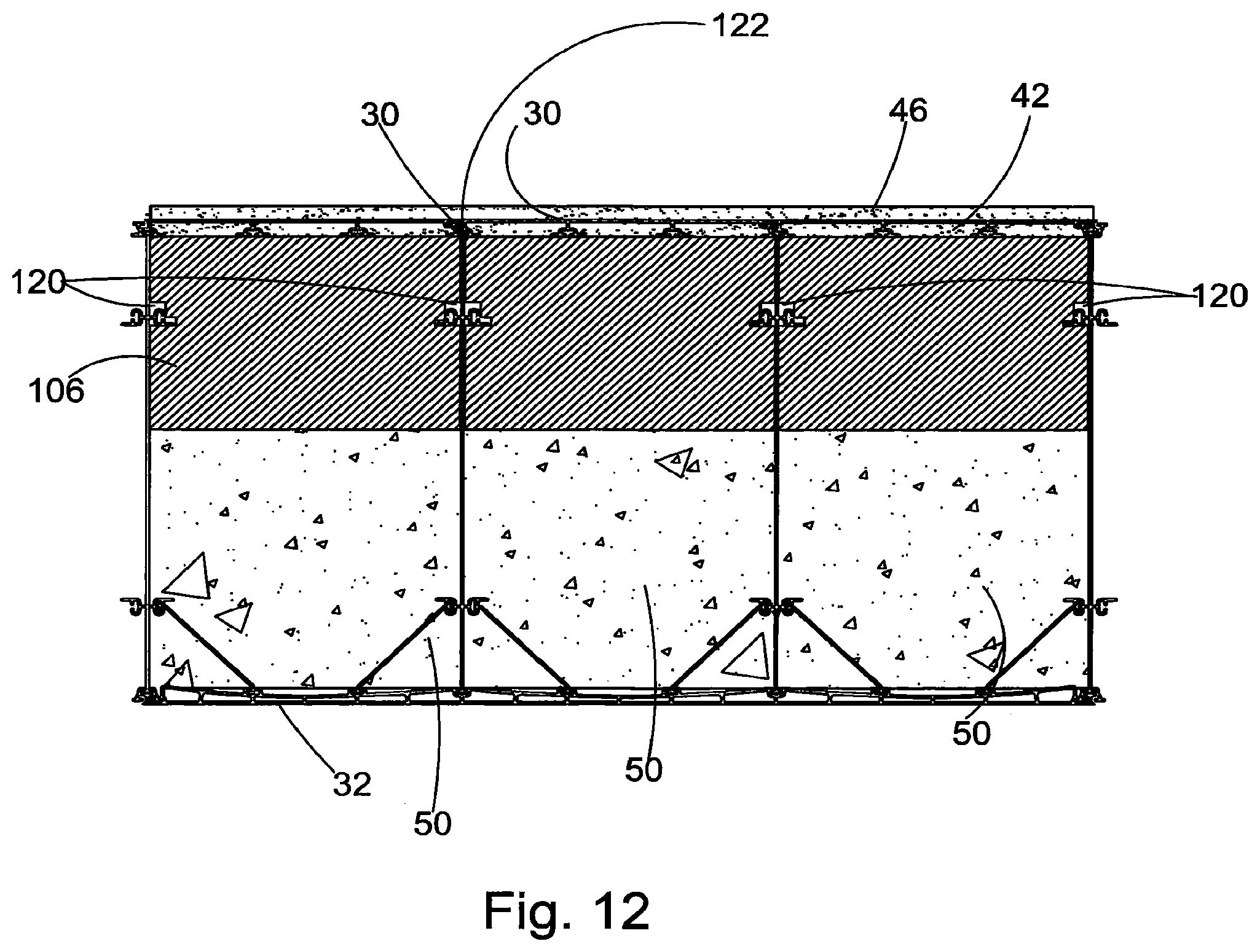 Patent US12098546 Figure 16 – Stay-in-place ready-to-stucco formwork system