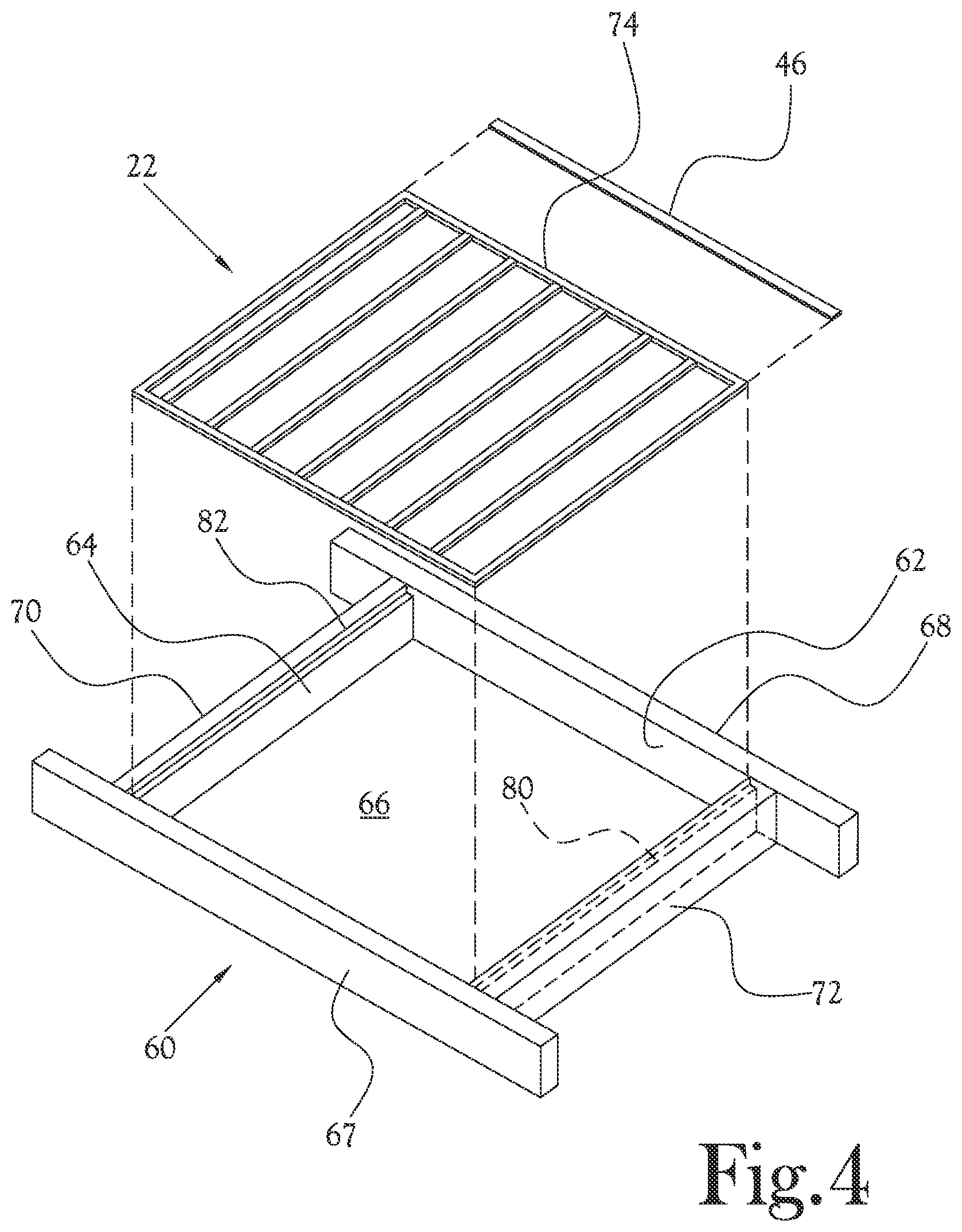 Patent US12098547 Figure 4 – Method of forming a composite wall structure