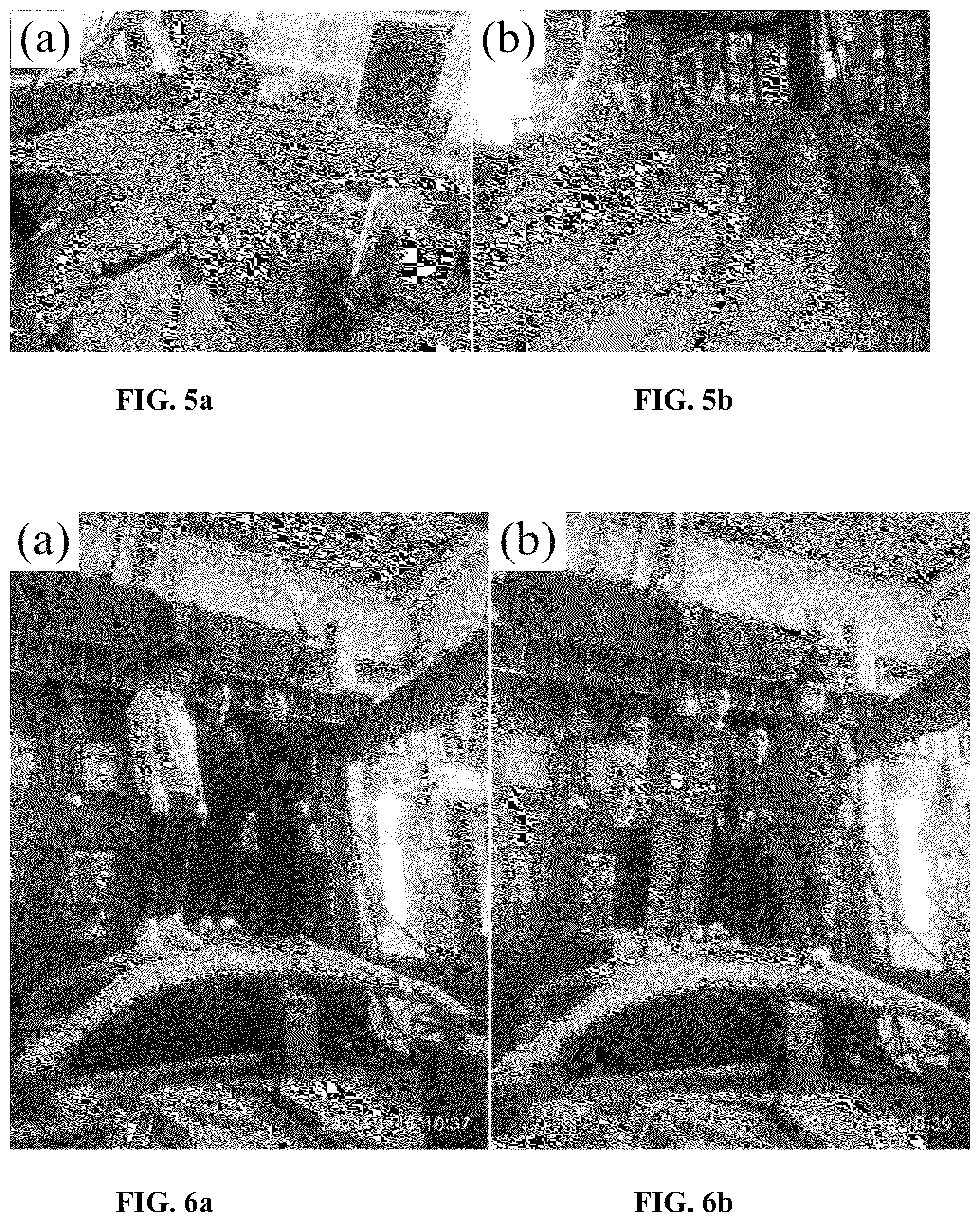 Patent US12098549 Figure 3 – Combined accessory of in-situ concrete 3-D printed horizontal load-bearing member and preparation method