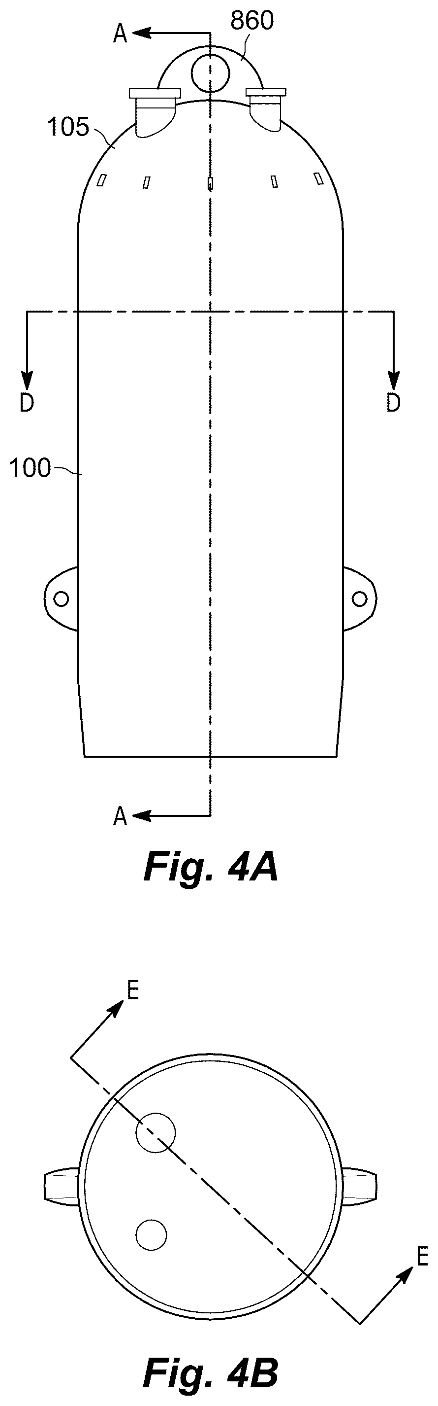 Patent US12098550 Figure 7 – Padeye, connections, and mooring solution for concrete anchors