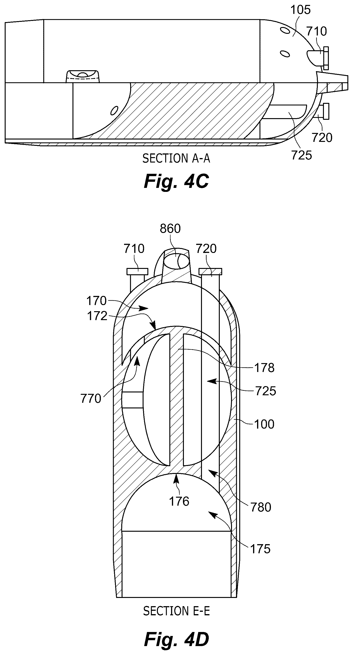 Patent US12098550 Figure 8 – Padeye, connections, and mooring solution for concrete anchors