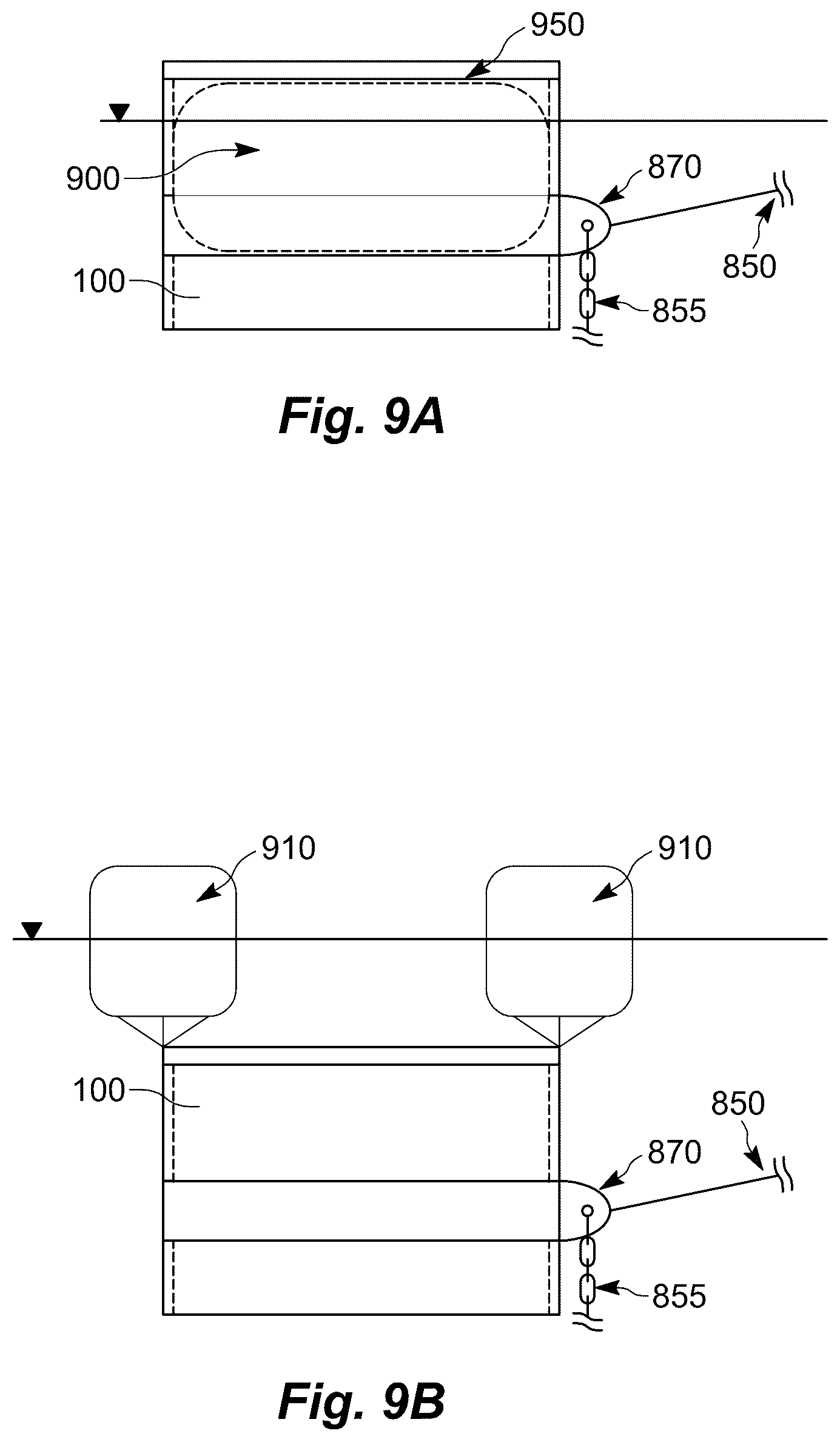 Patent US12098550 Figure 16 – Padeye, connections, and mooring solution for concrete anchors