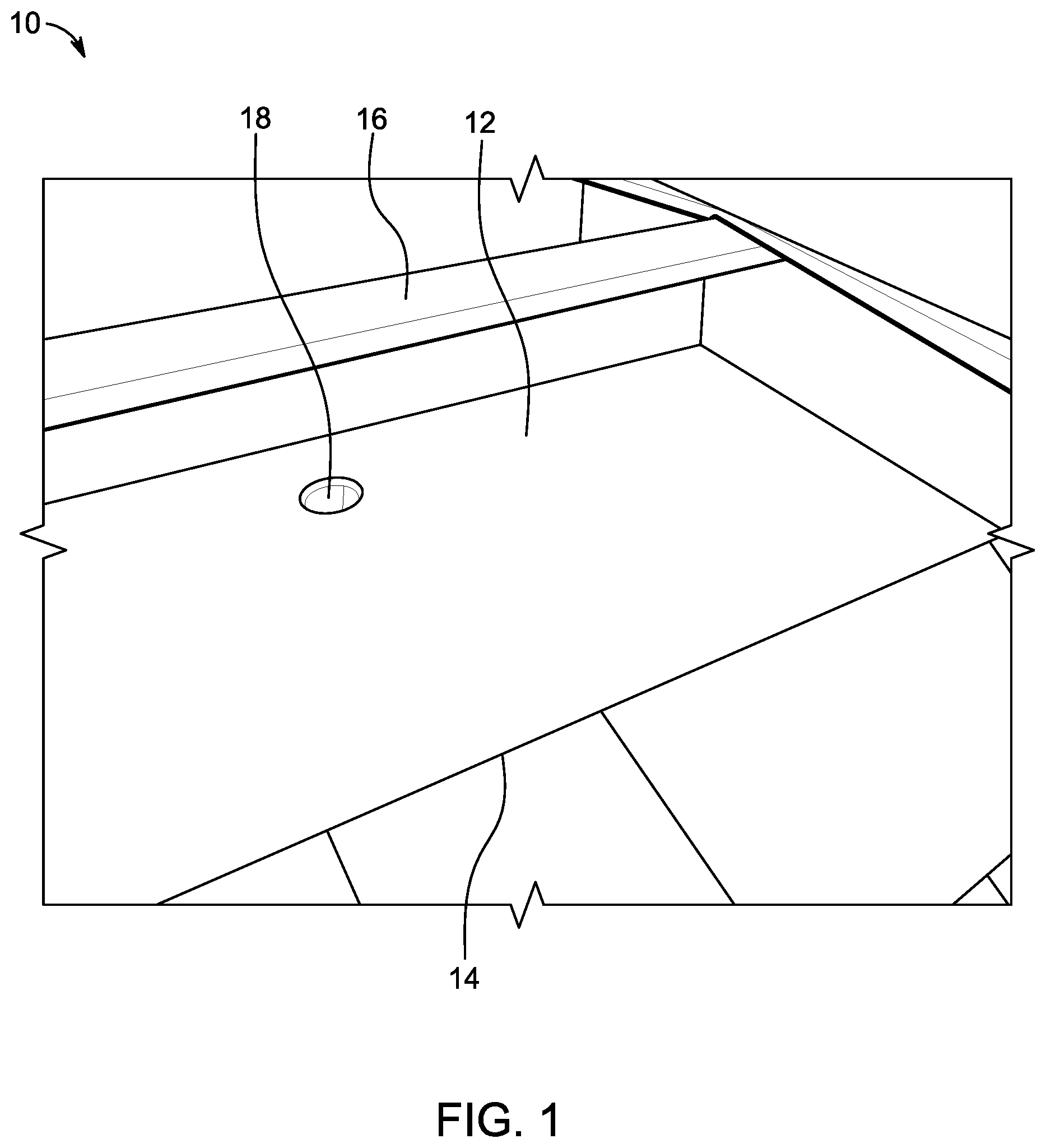 Patent US12098551 Figure 1 – Modular assemblies for gutter guard systems with customizable main bodies