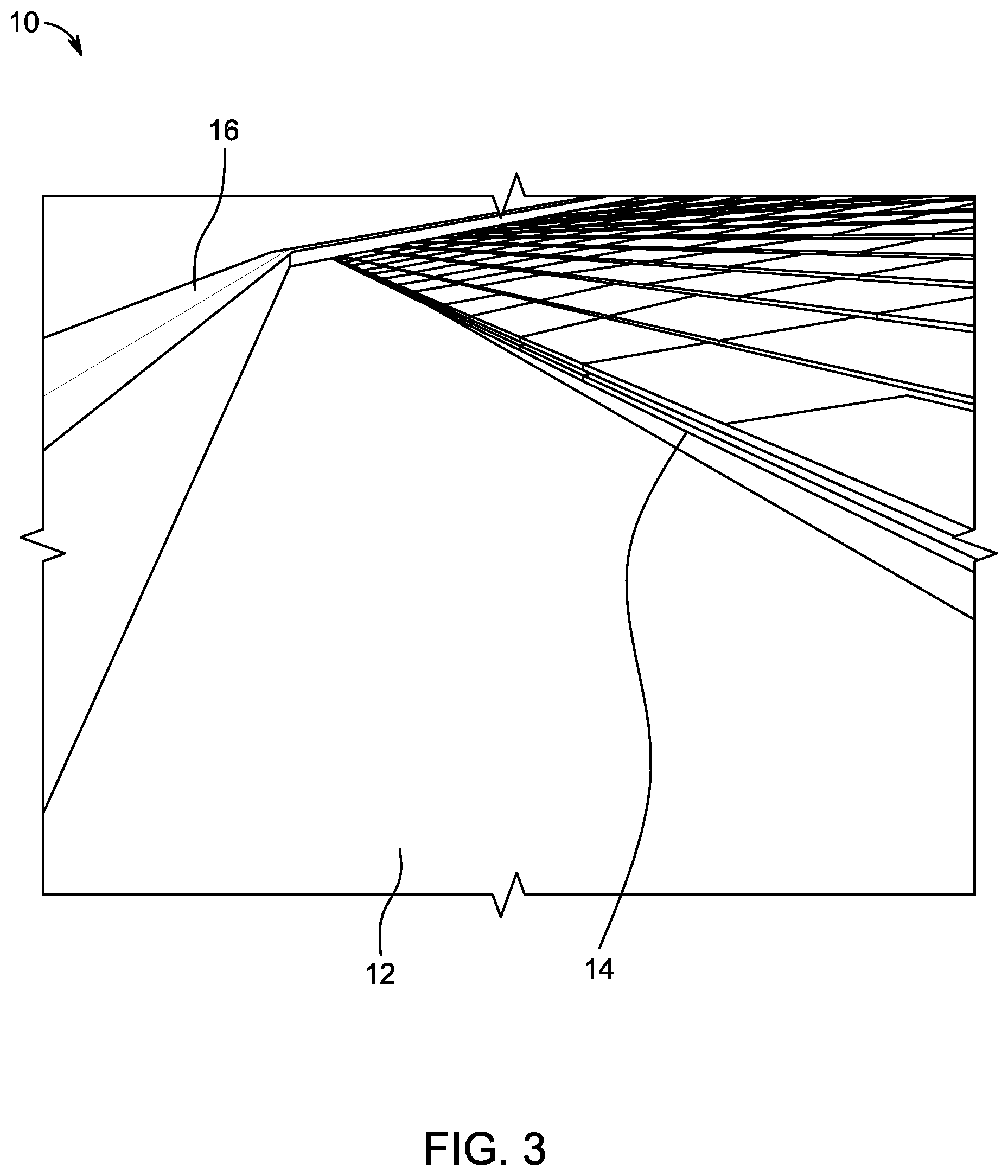 Patent US12098551 Figure 3 – Modular assemblies for gutter guard systems with customizable main bodies