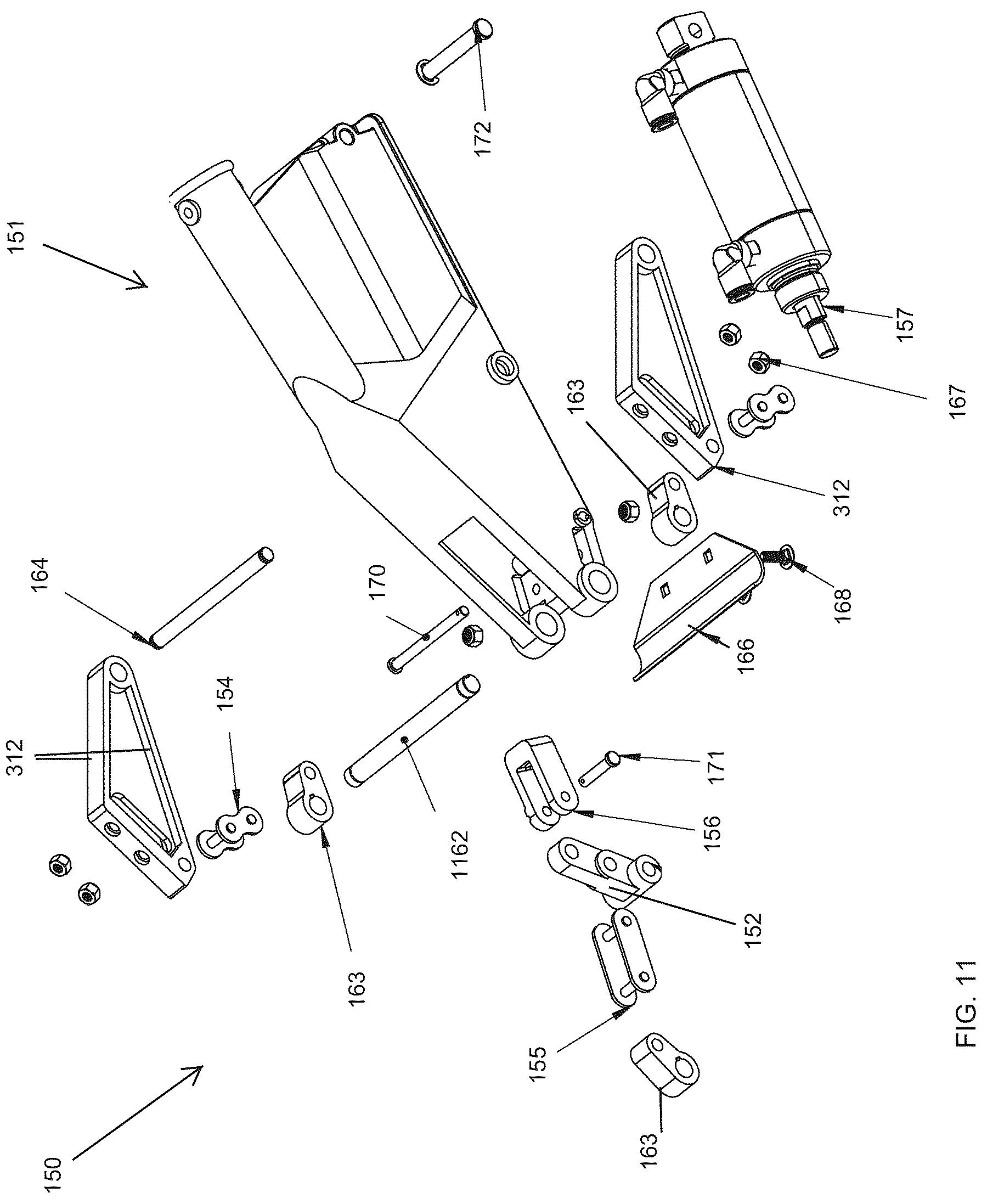 Patent US12098552 Figure 5 – Power tool system and method for removing roof shingles