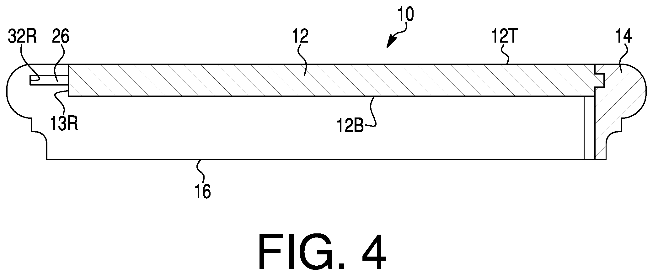 Patent US12098554 Figure 4 – Returned stair tread having moisture compensating joint and method for making the same