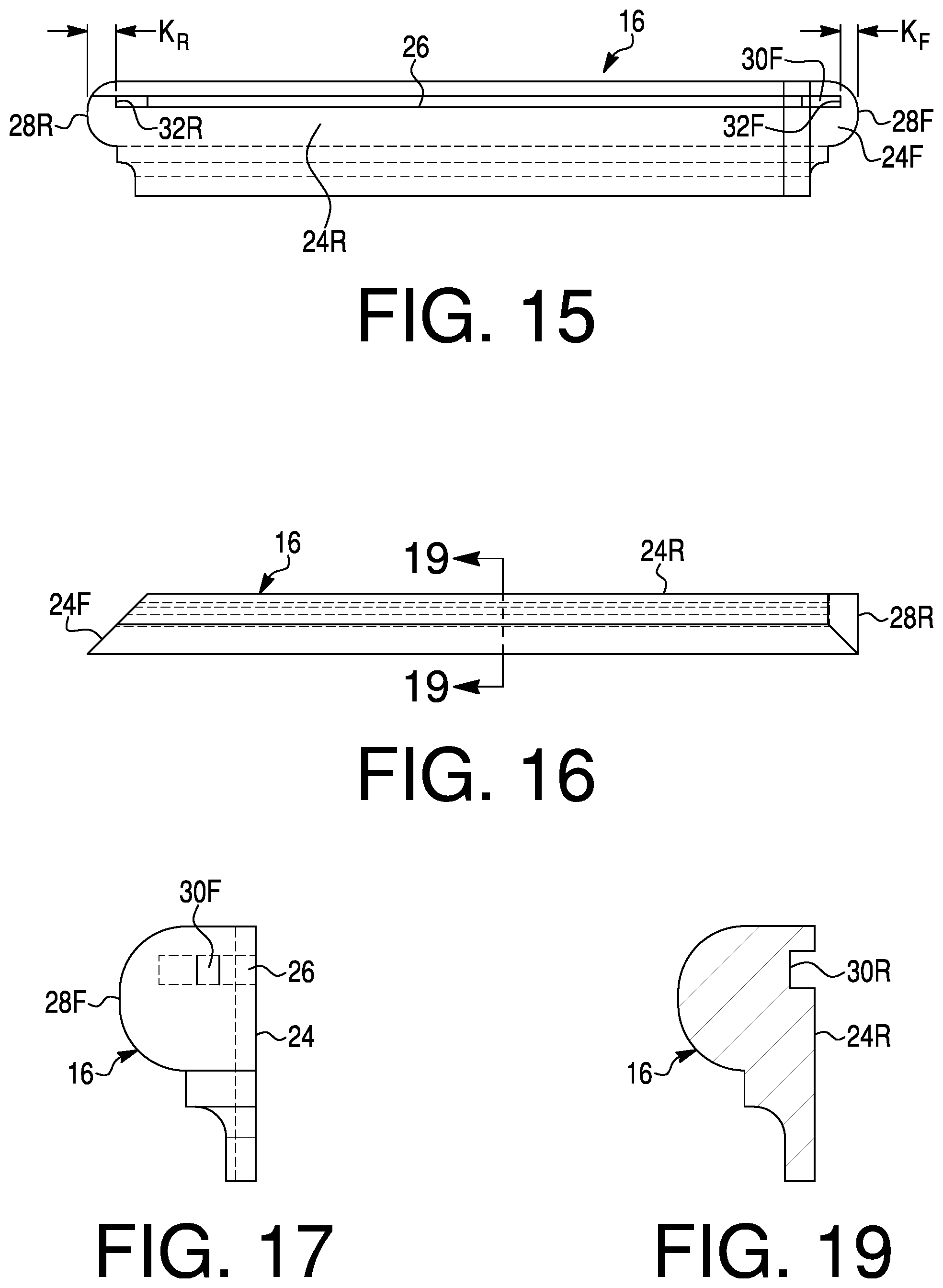 Patent US12098554 Figure 10 – Returned stair tread having moisture compensating joint and method for making the same