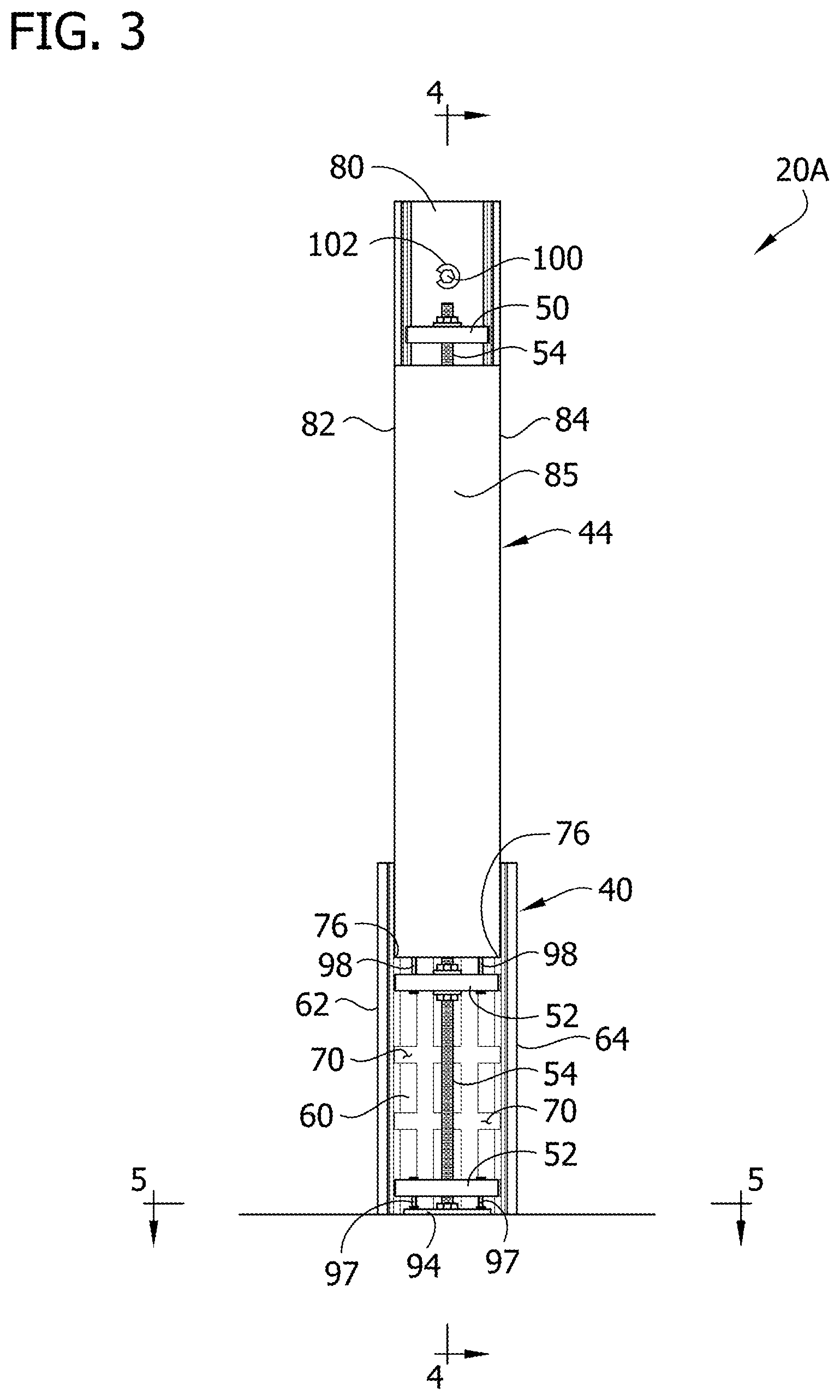 Patent US12098555 Figure 3 – Hand rail system and associated components and methods