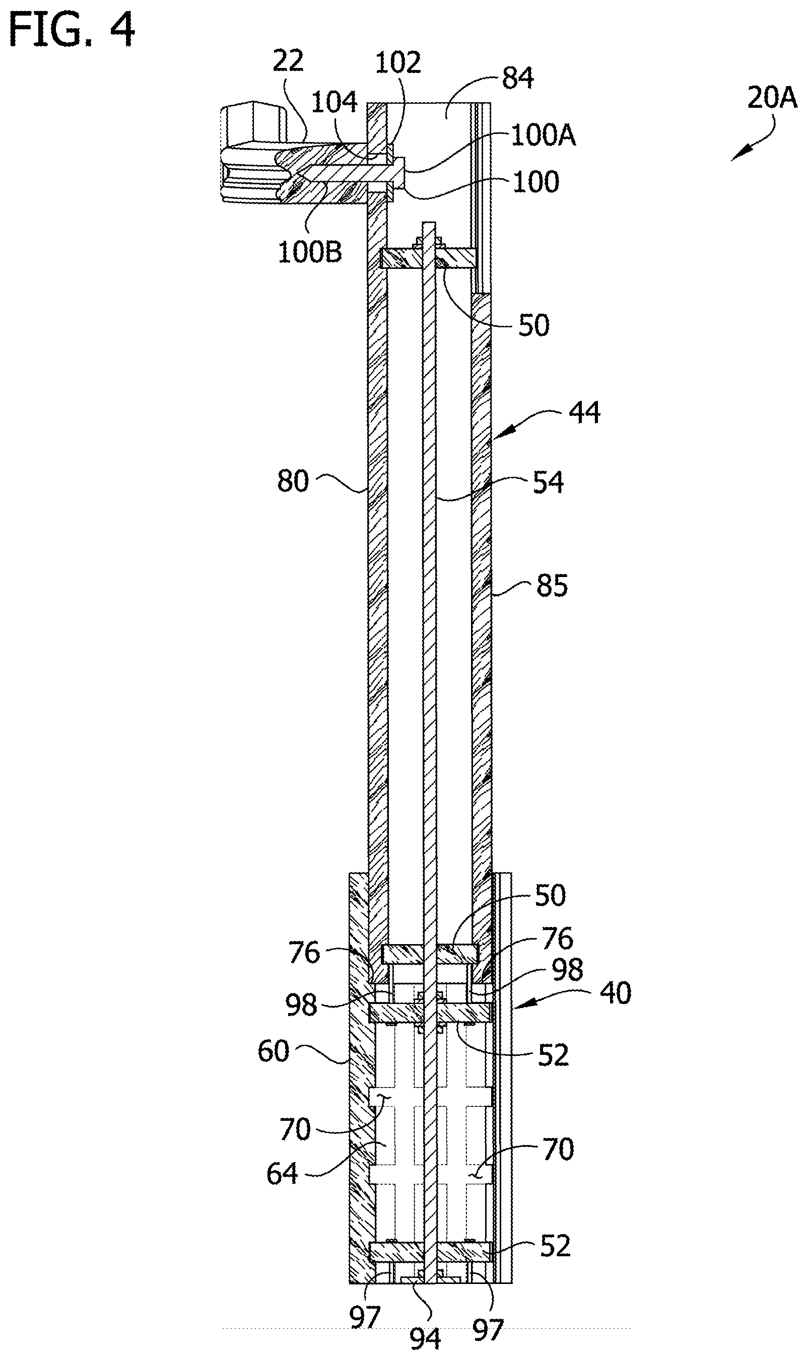 Patent US12098555 Figure 4 – Hand rail system and associated components and methods
