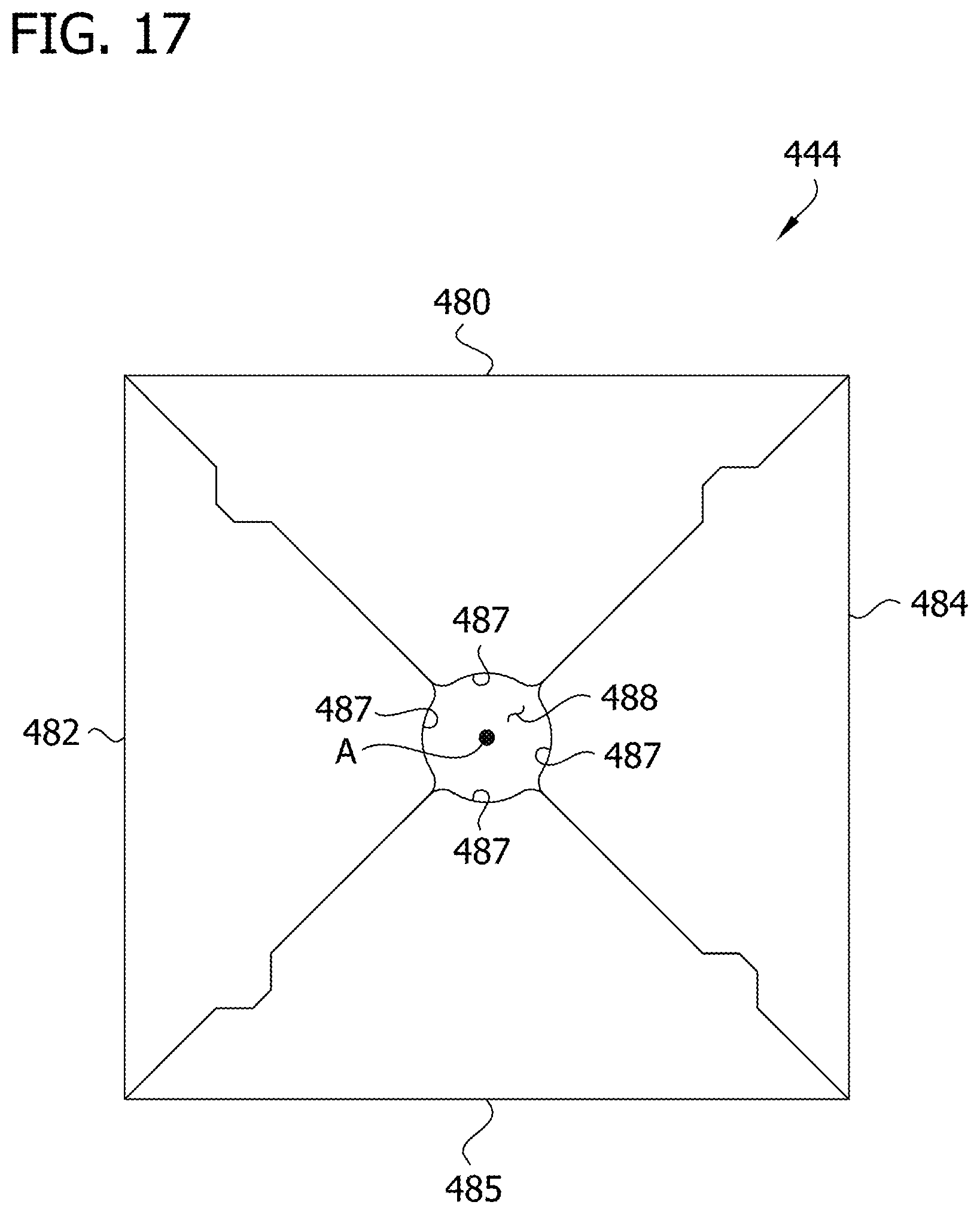 Patent US12098555 Figure 17 – Hand rail system and associated components and methods