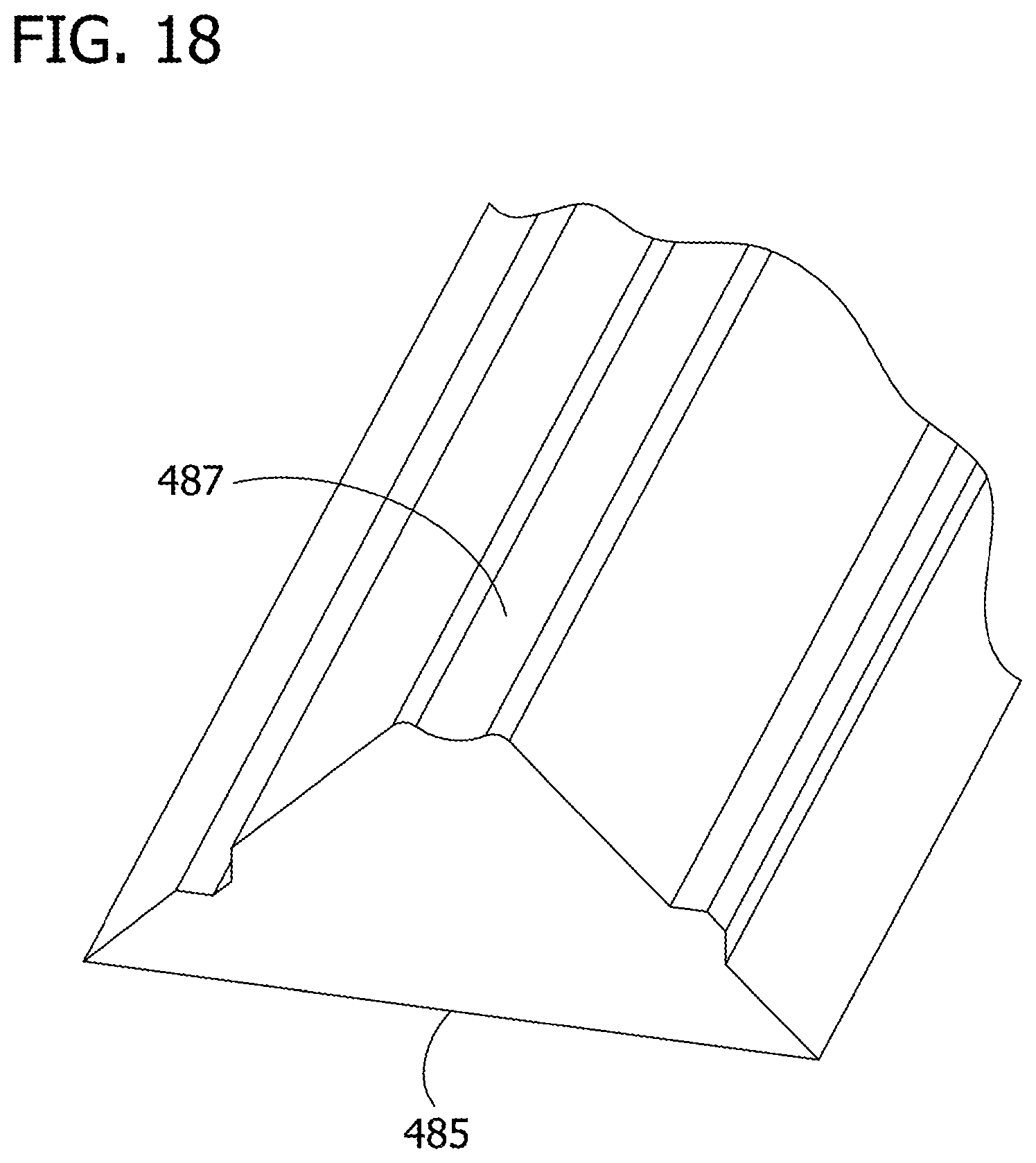 Patent US12098555 Figure 18 – Hand rail system and associated components and methods