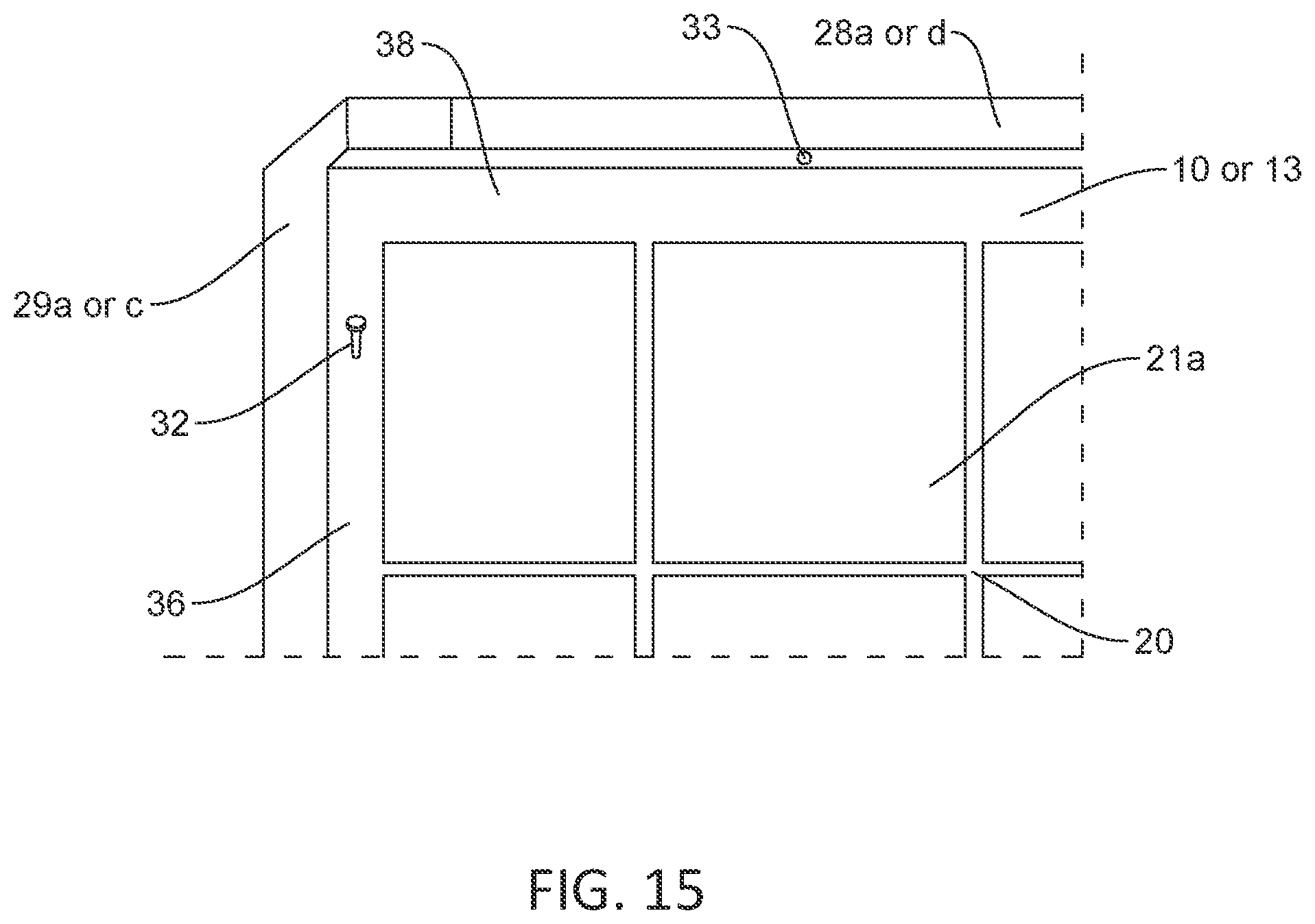Patent US12098556 Figure 18 – Shower tray and wall panels