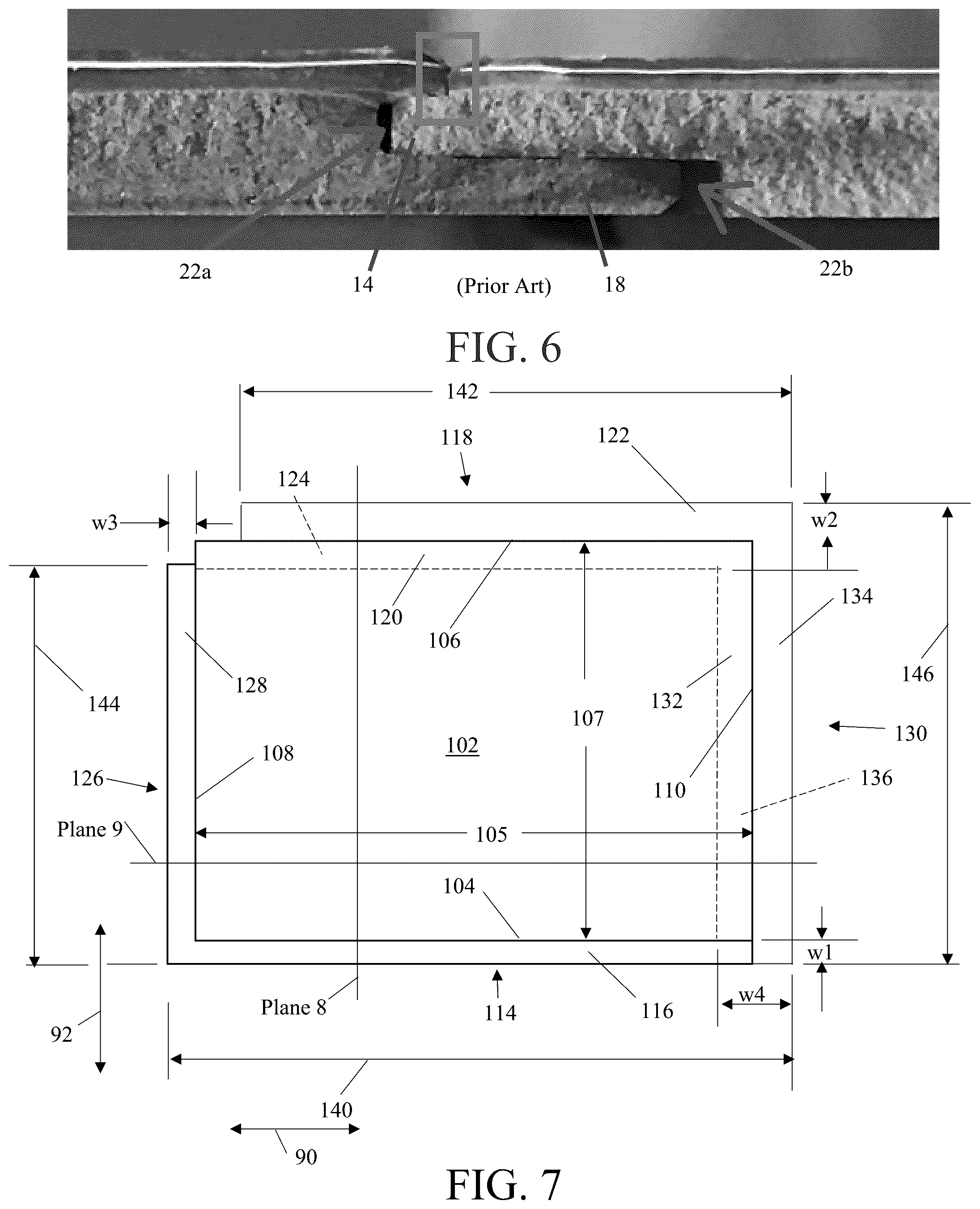 Patent US12098559 Figure 6 – Panel locking system and panels therefor