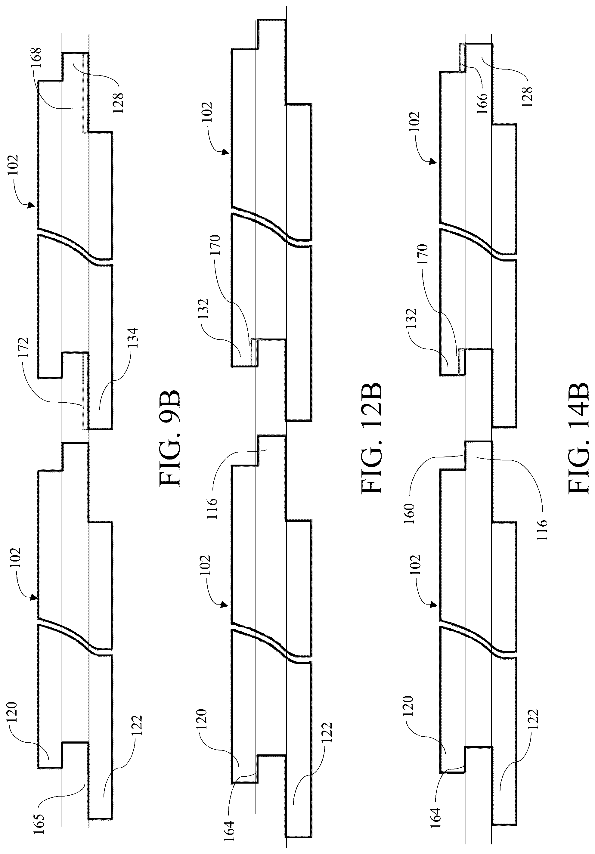 Patent US12098559 Figure 8 – Panel locking system and panels therefor