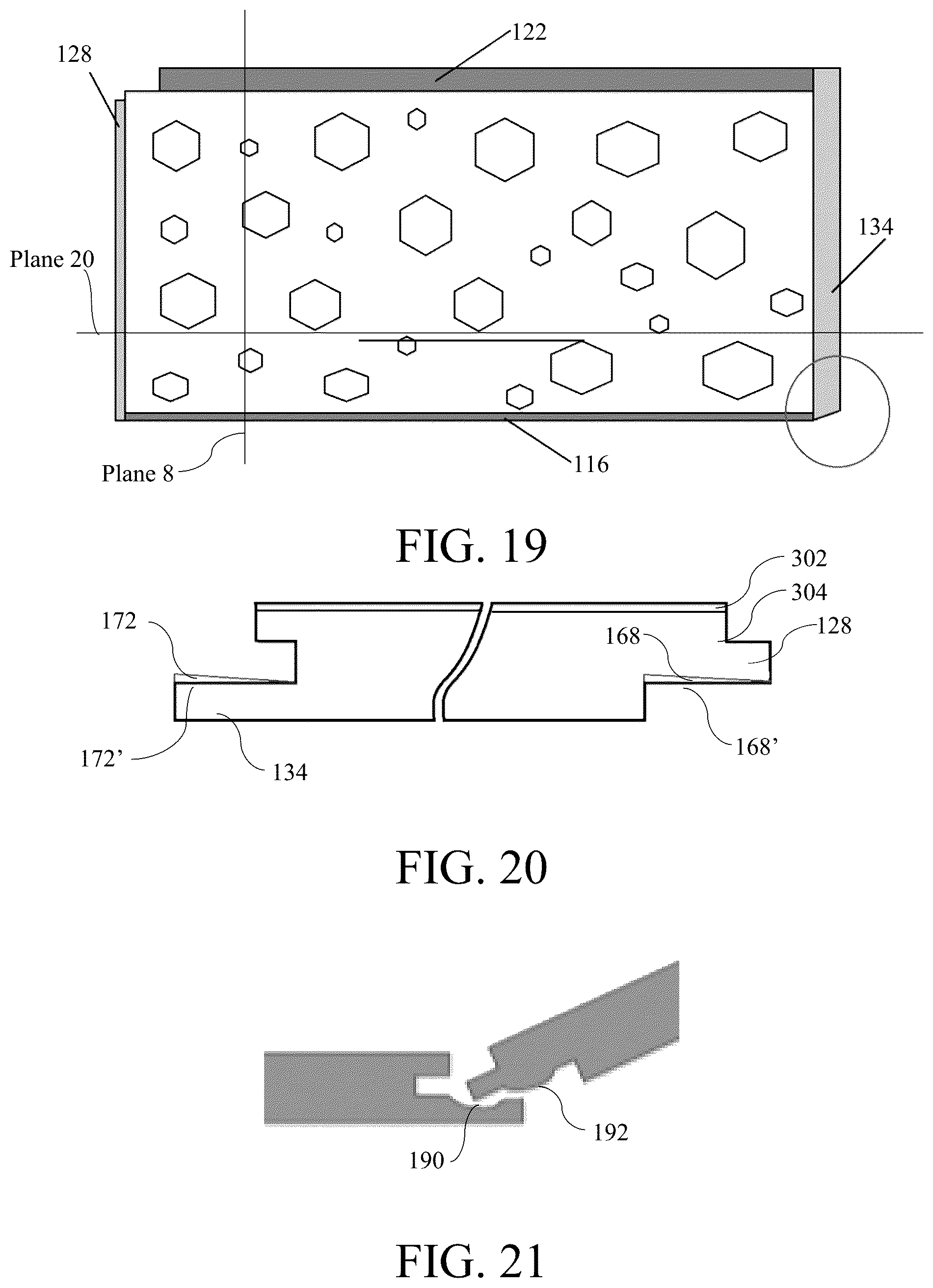 Patent US12098559 Figure 15 – Panel locking system and panels therefor