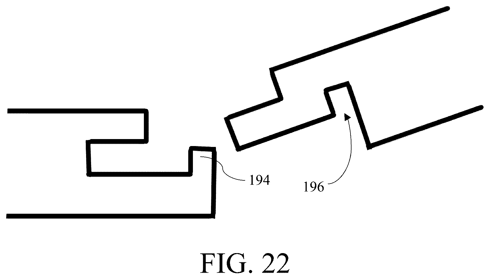 Patent US12098559 Figure 16 – Panel locking system and panels therefor
