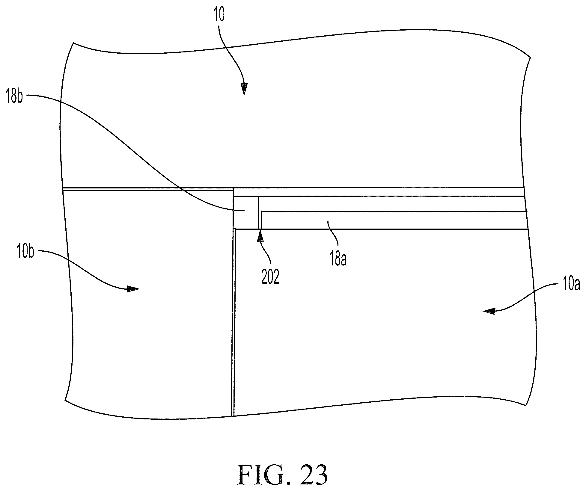 Patent US12098559 Figure 17 – Panel locking system and panels therefor