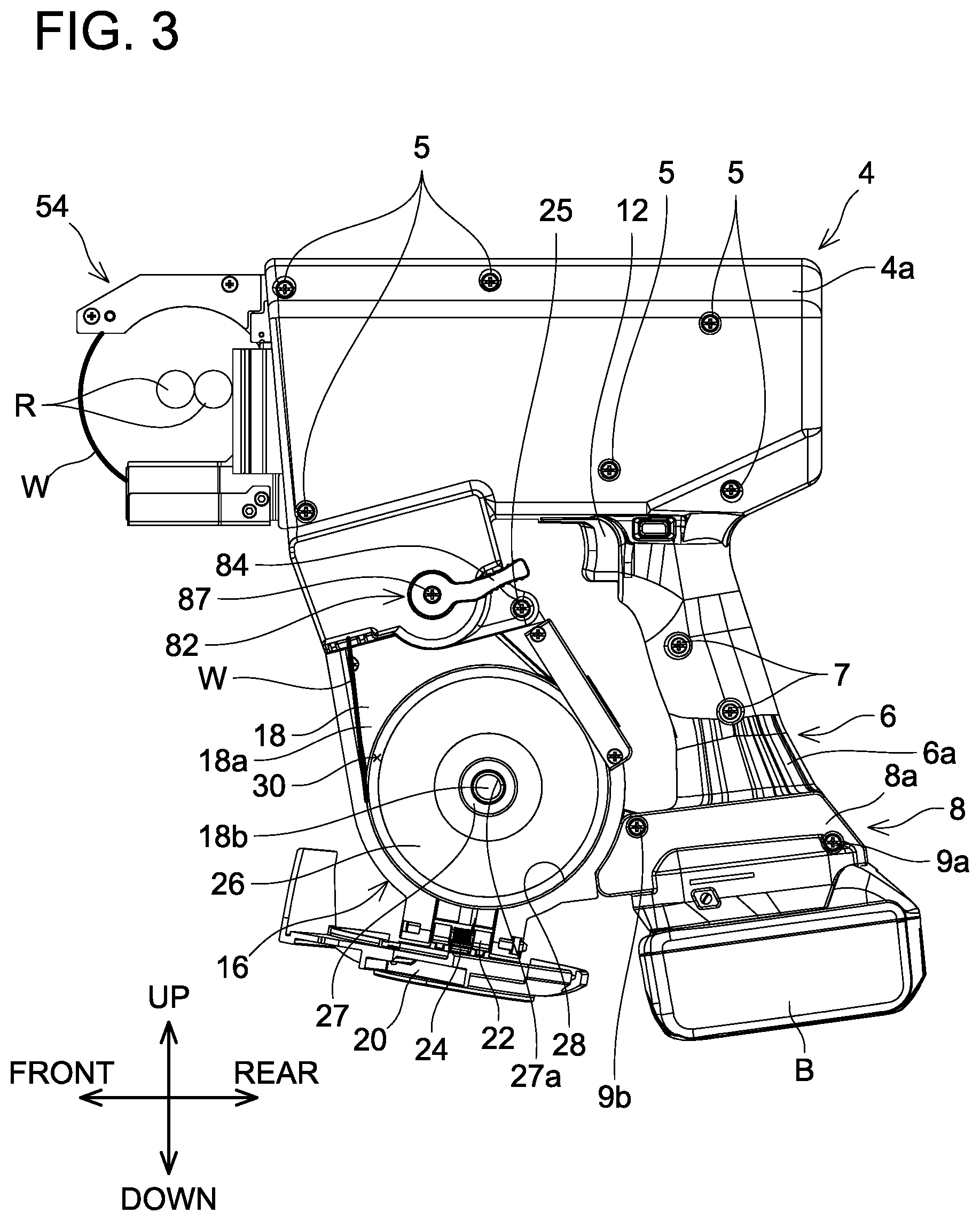 Patent US12098560 Figure 3 – Rebar tying tool