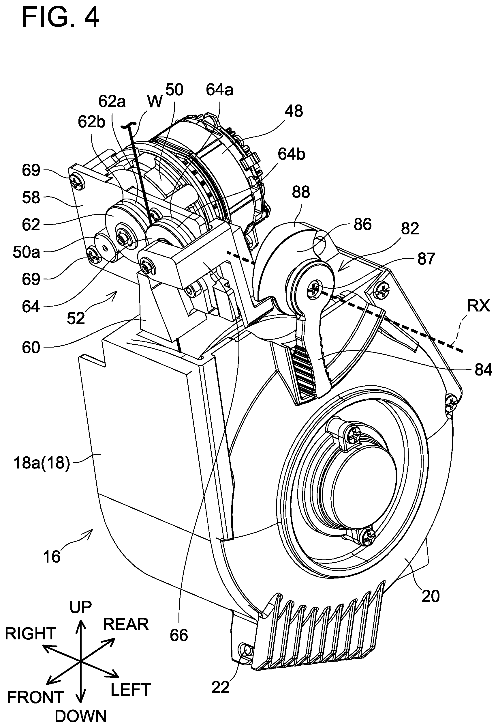 Patent US12098560 Figure 4 – Rebar tying tool