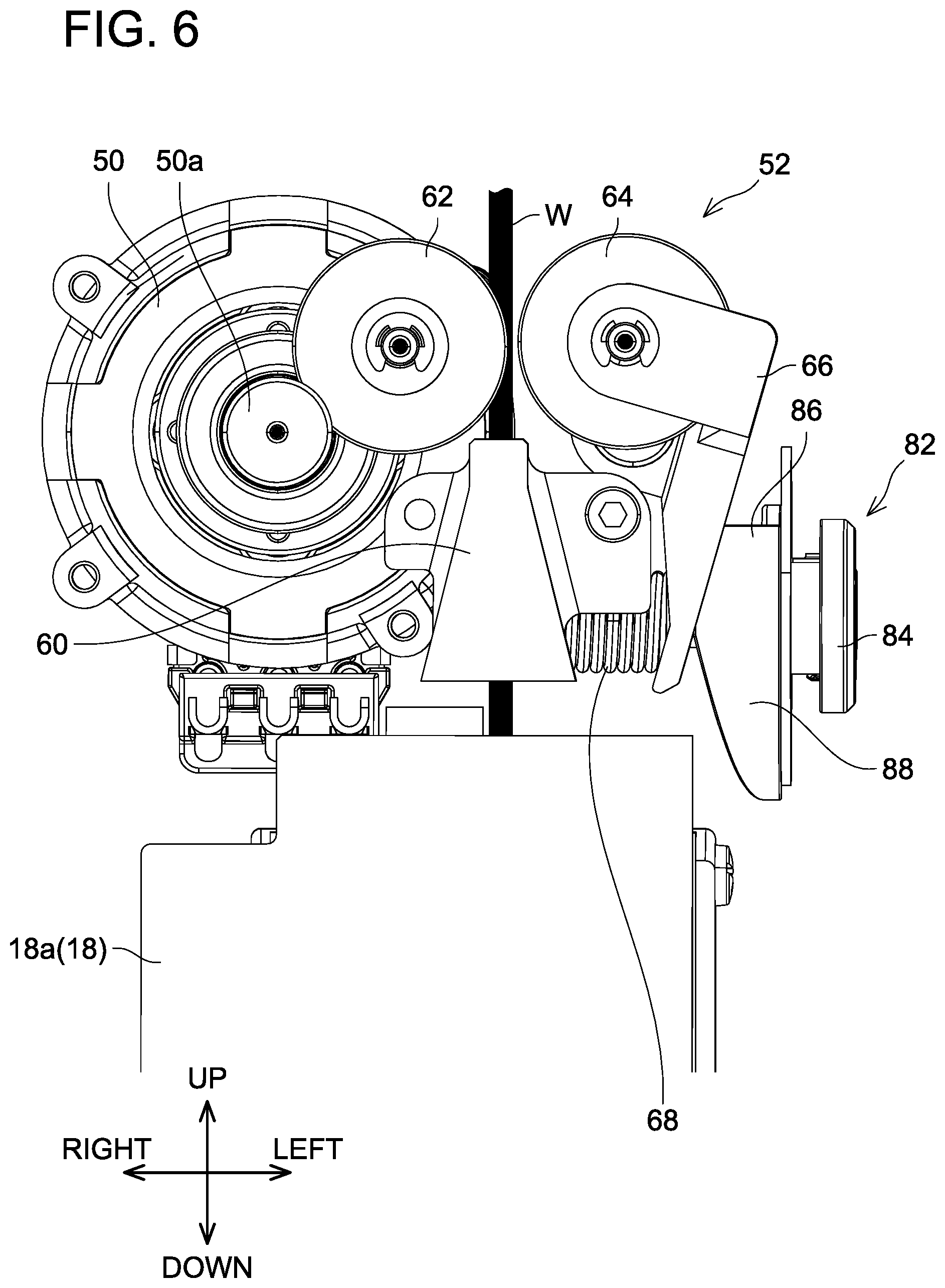 Patent US12098560 Figure 6 – Rebar tying tool