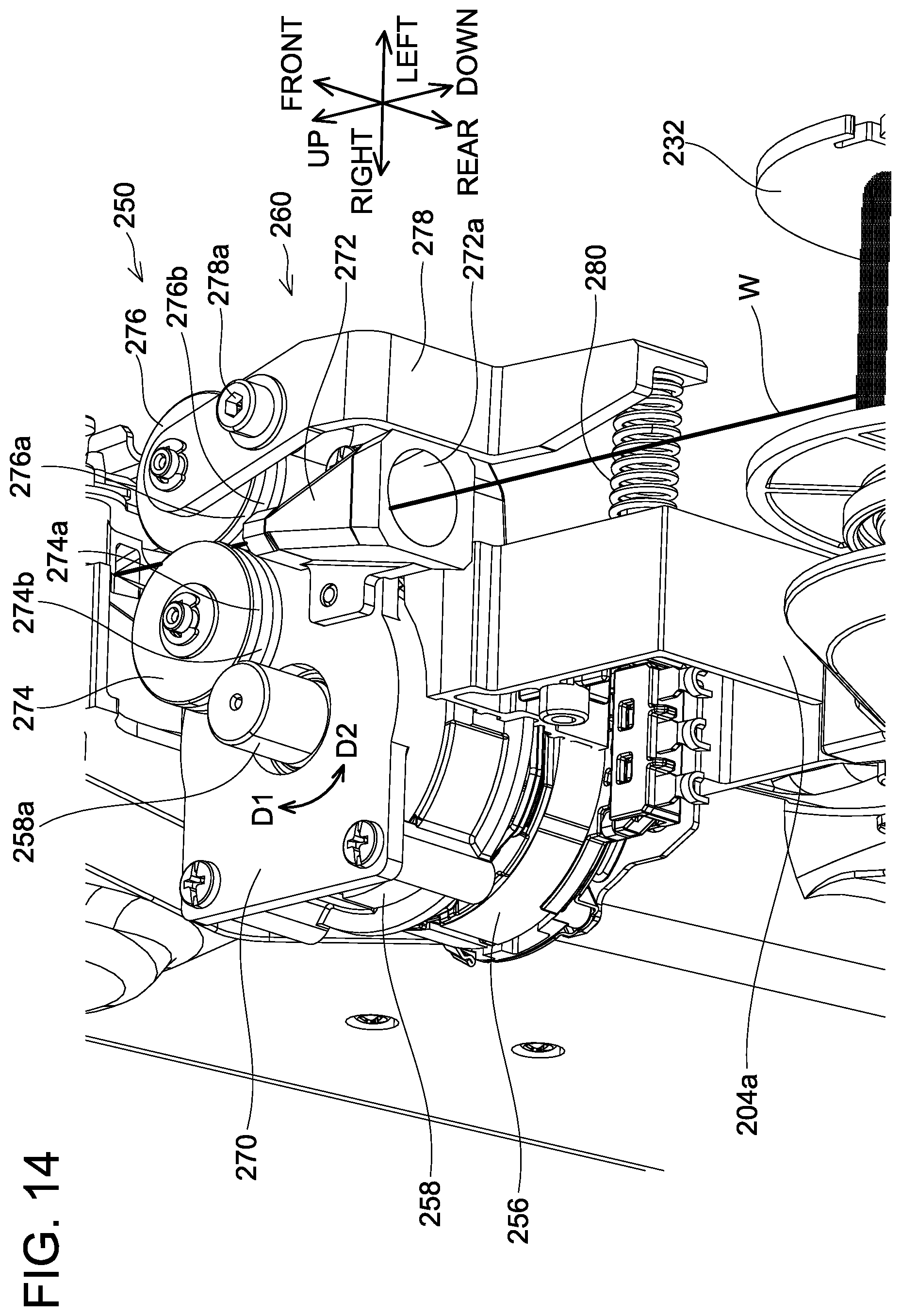 Patent US12098560 Figure 14 – Rebar tying tool