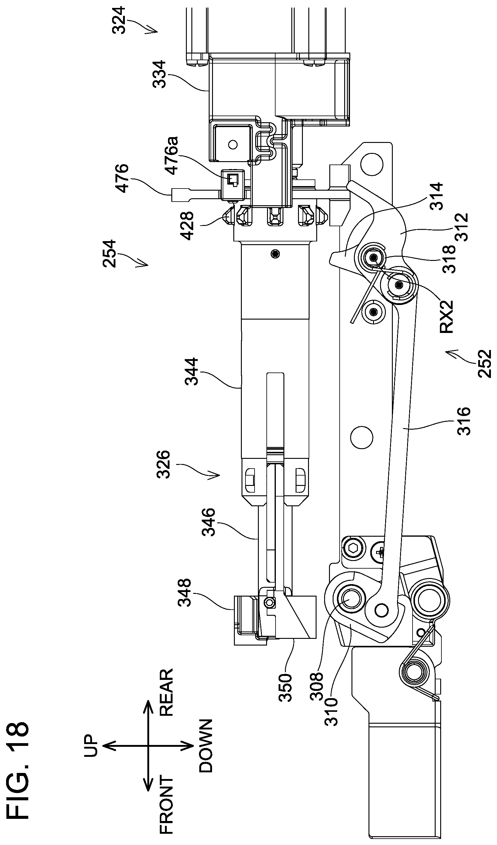 Patent US12098560 Figure 18 – Rebar tying tool