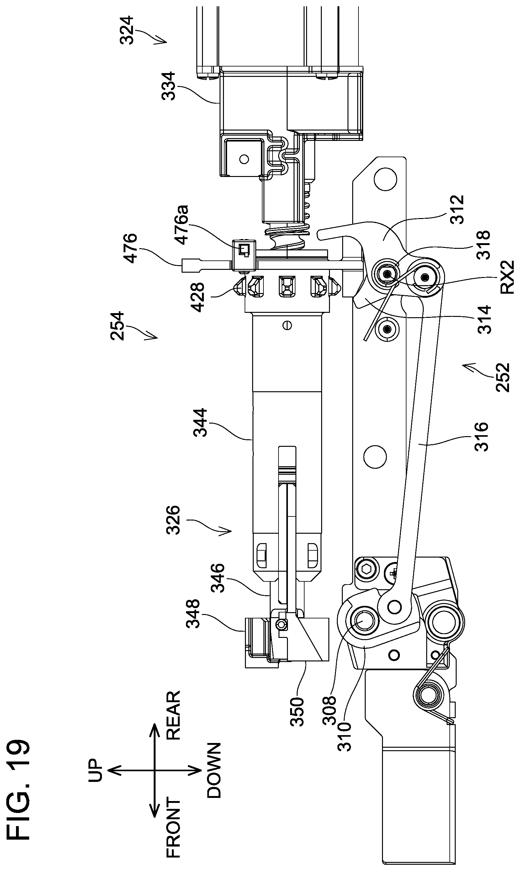 Patent US12098560 Figure 19 – Rebar tying tool