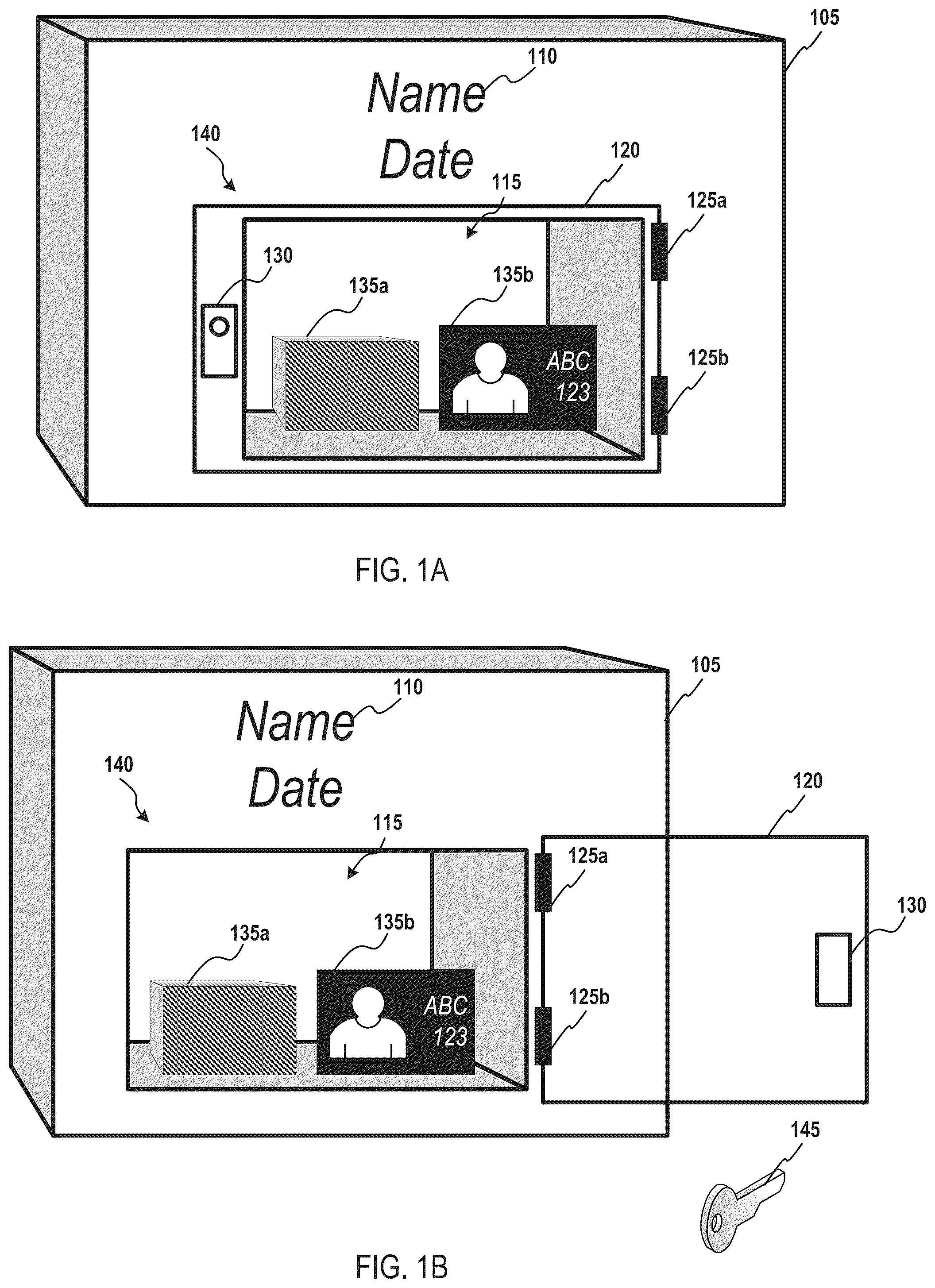 Patent US12098564 Figure 1 – Patron-accessible memorialization structures