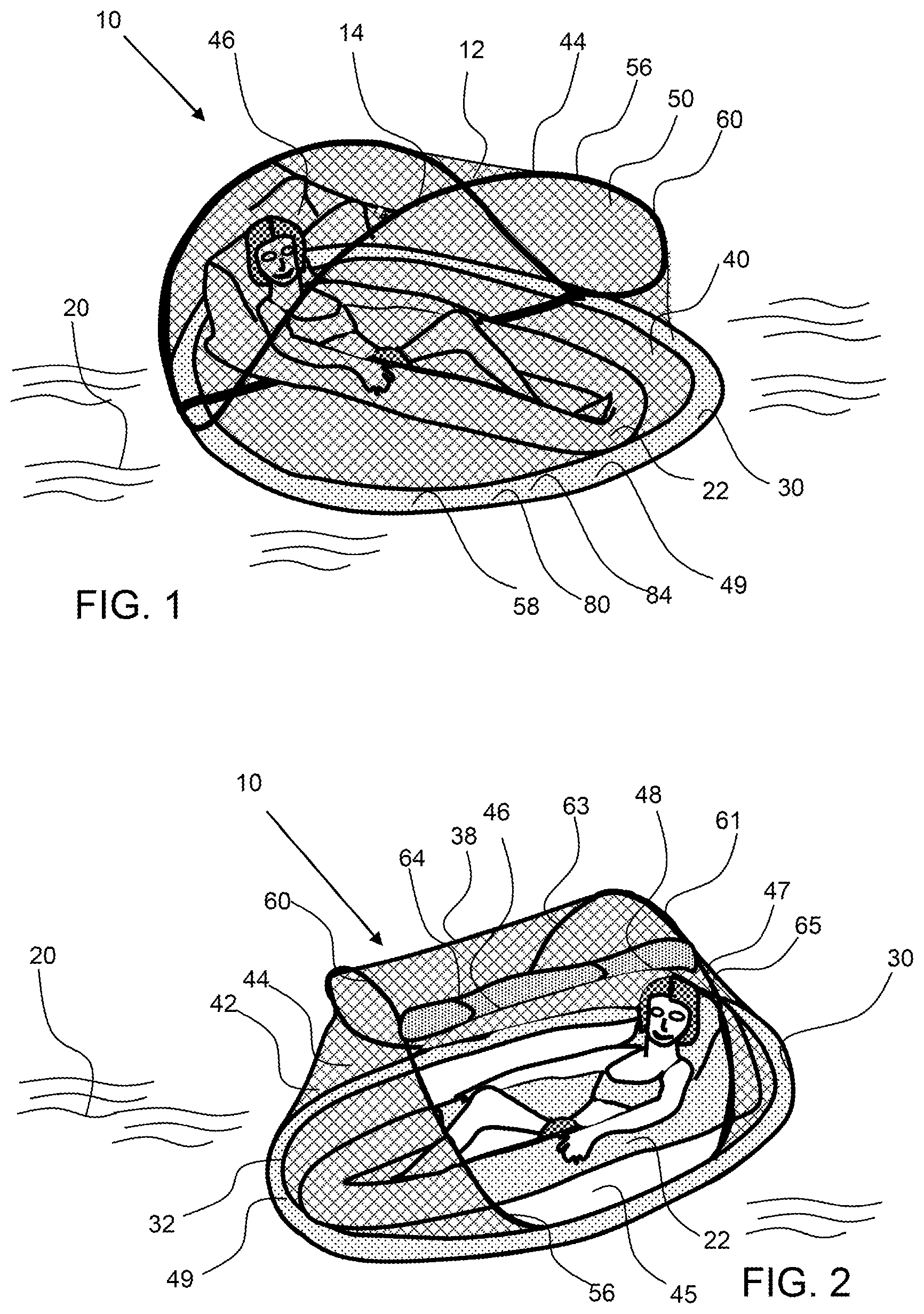 Patent US12098565 Figure 1 – Floating insect canopy
