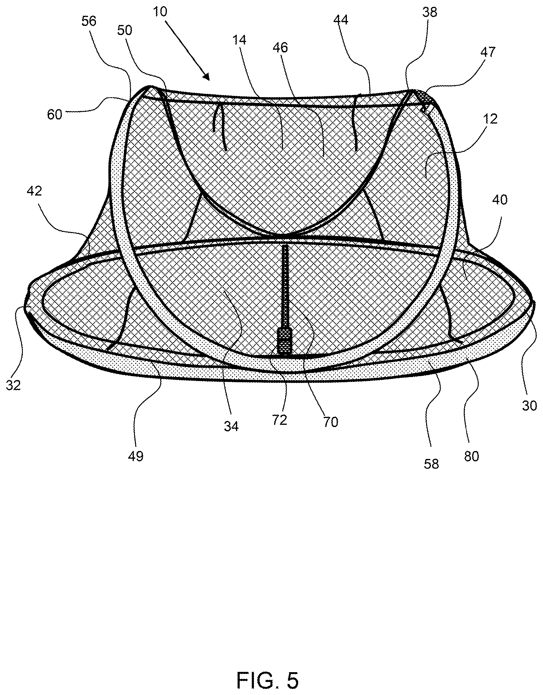 Patent US12098565 Figure 4 – Floating insect canopy