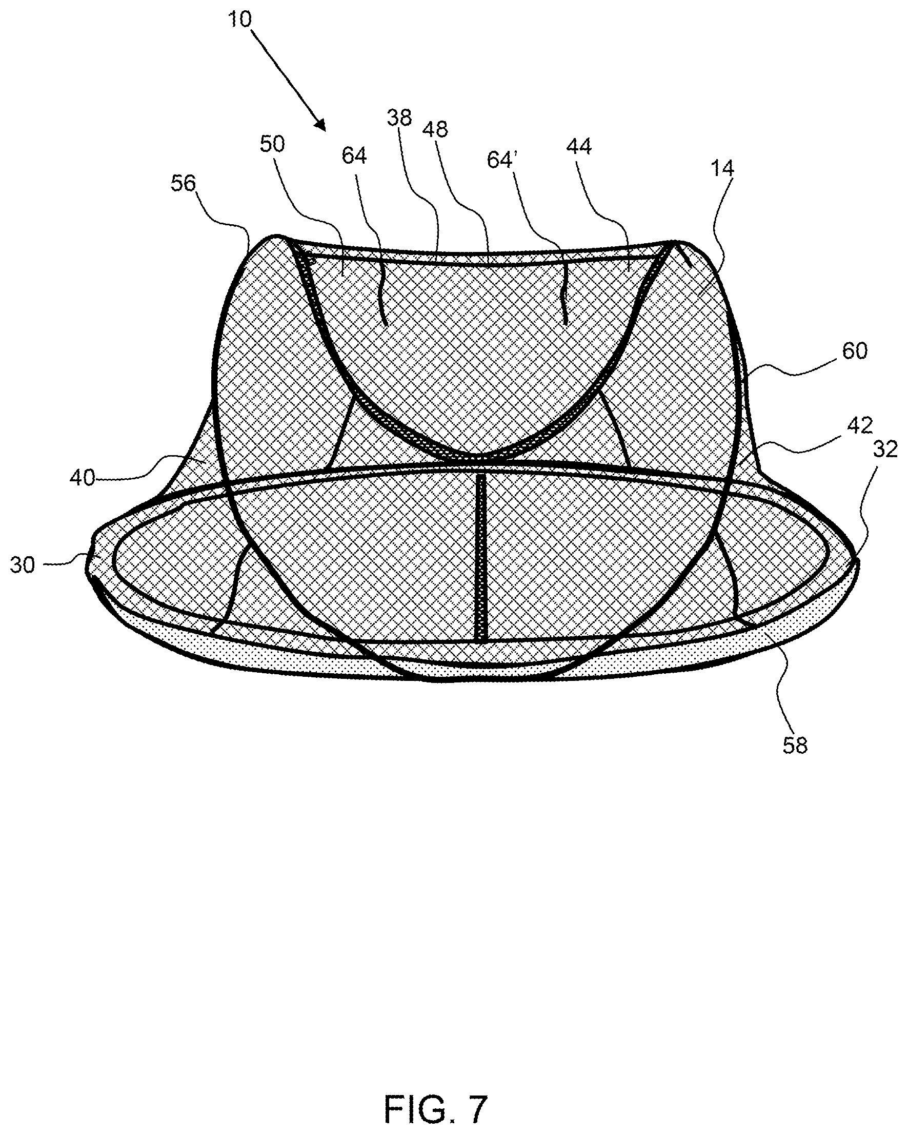 Patent US12098565 Figure 6 – Floating insect canopy