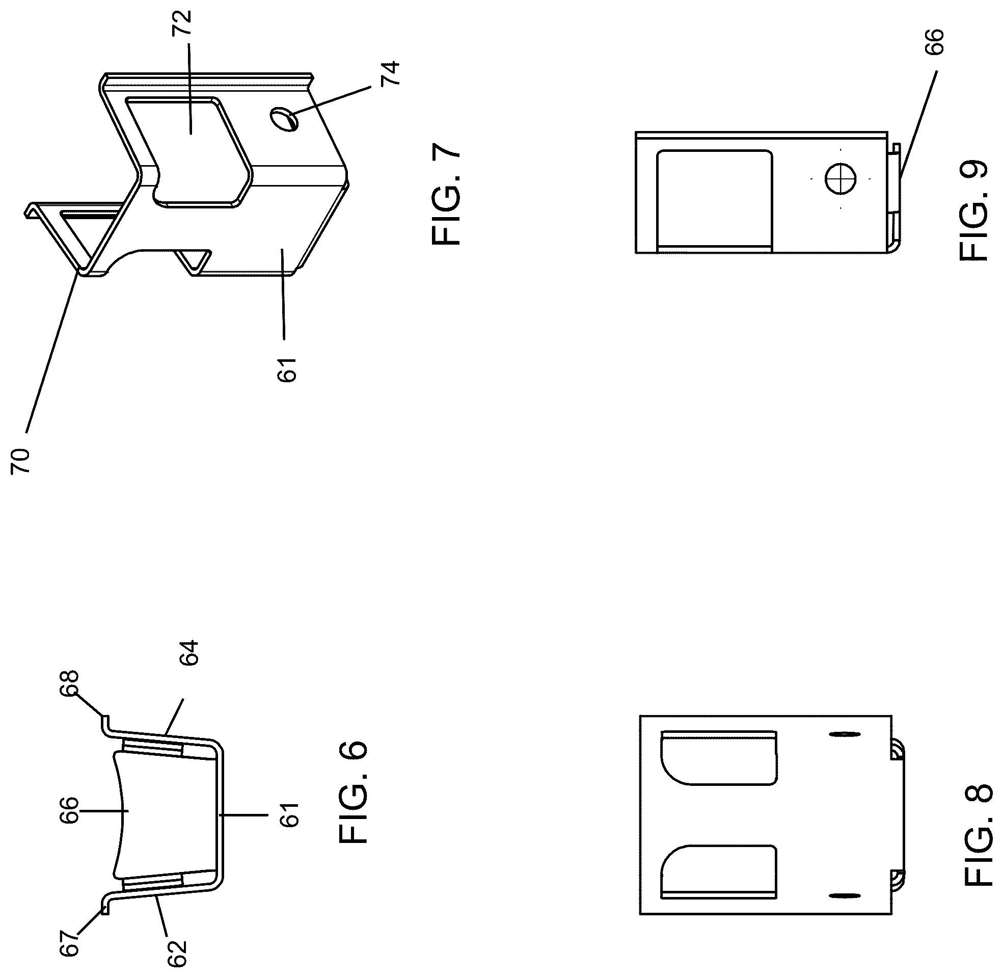 Patent US12098567 Figure 3 – Fencing bracket
