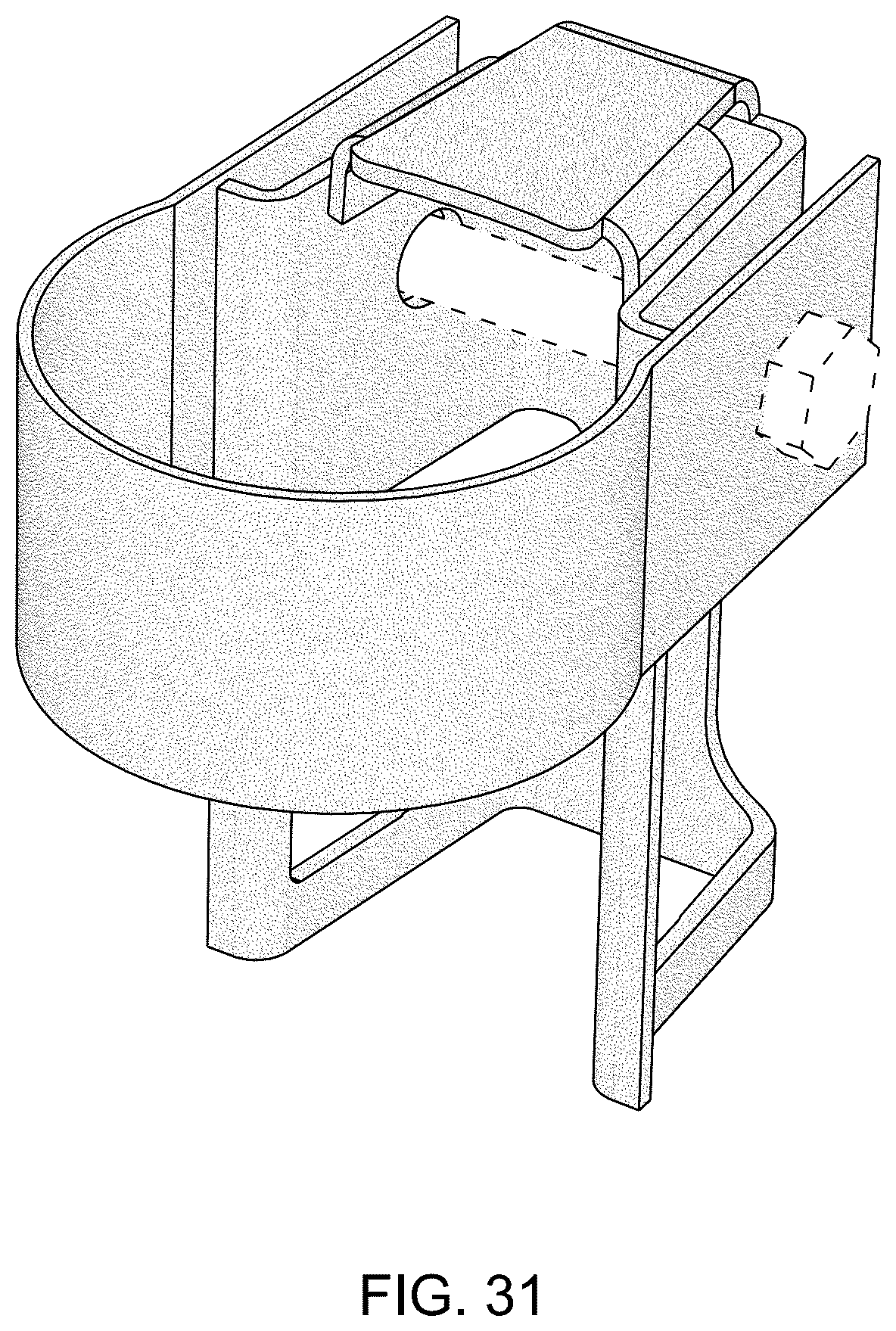 Patent US12098567 Figure 11 – Fencing bracket
