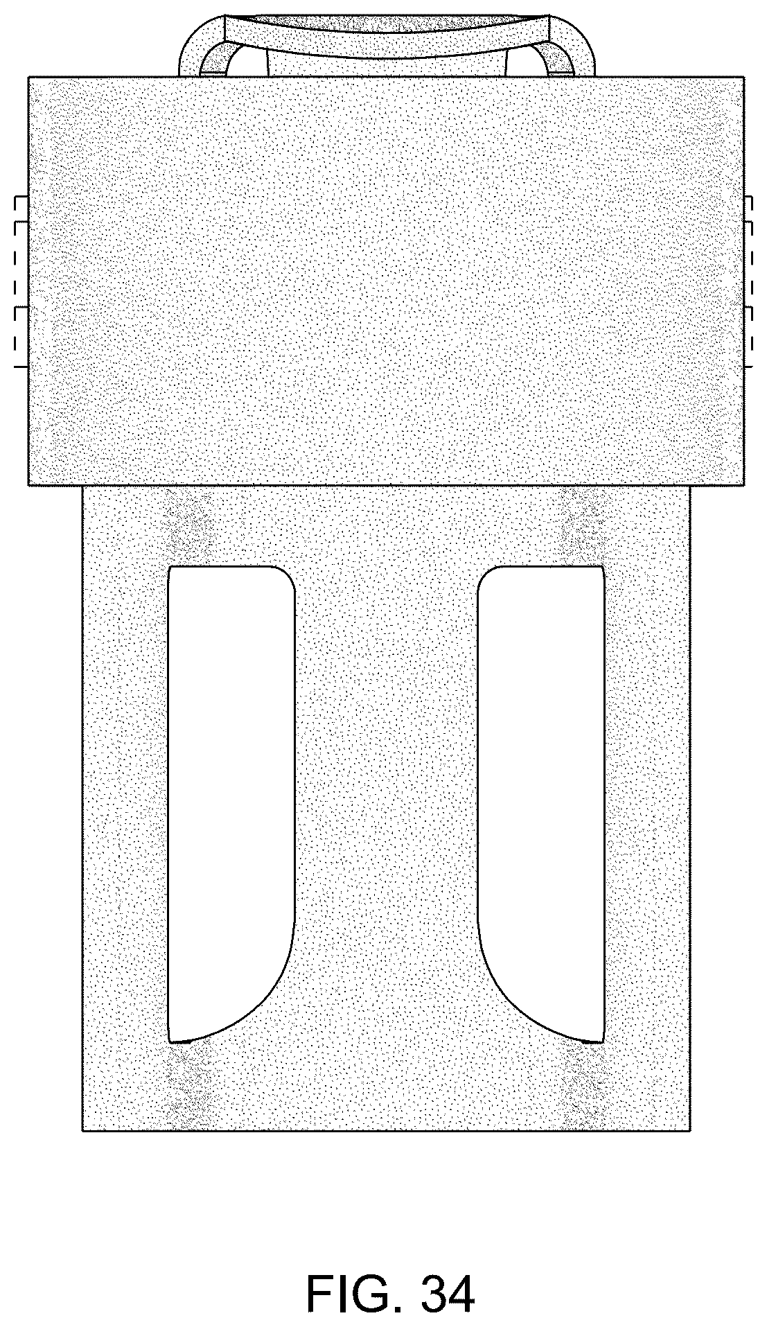 Patent US12098567 Figure 14 – Fencing bracket