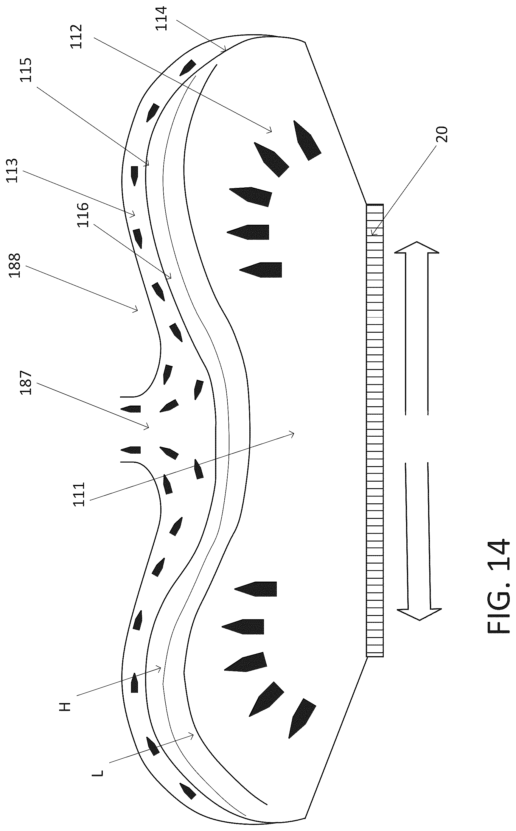 Patent US12098569 Figure 20 – Systems and methods for controlling water height to generate waves