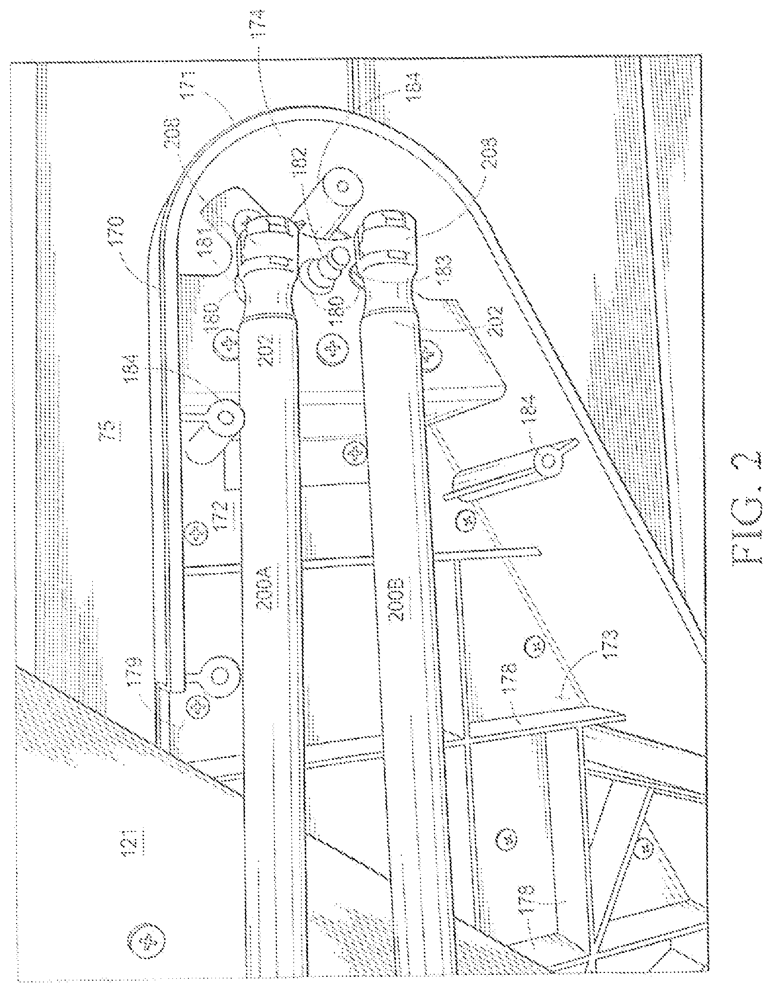 Patent US12098570 Figure 2 – Movement assistance and stowage device for a spa cover