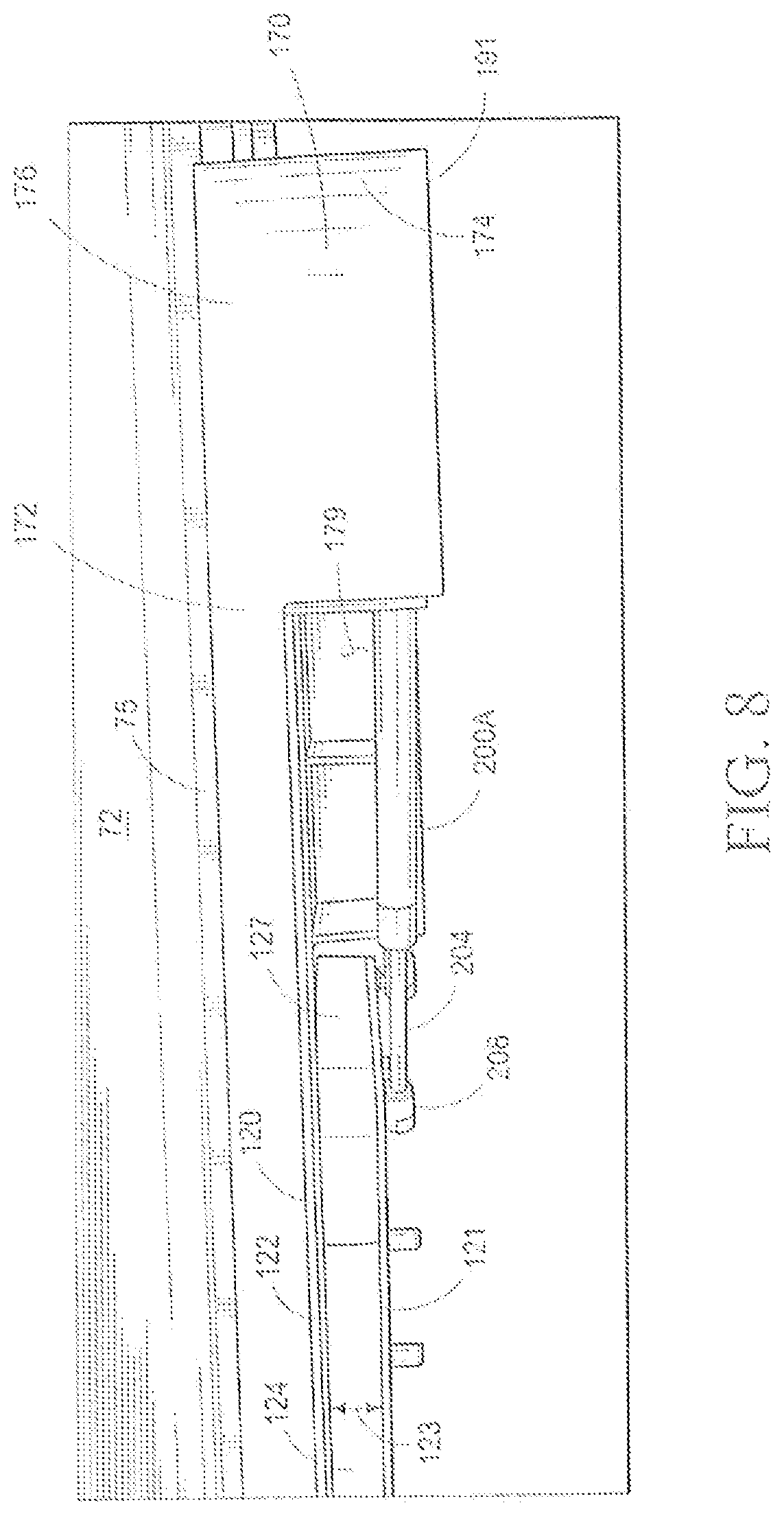Patent US12098570 Figure 8 – Movement assistance and stowage device for a spa cover