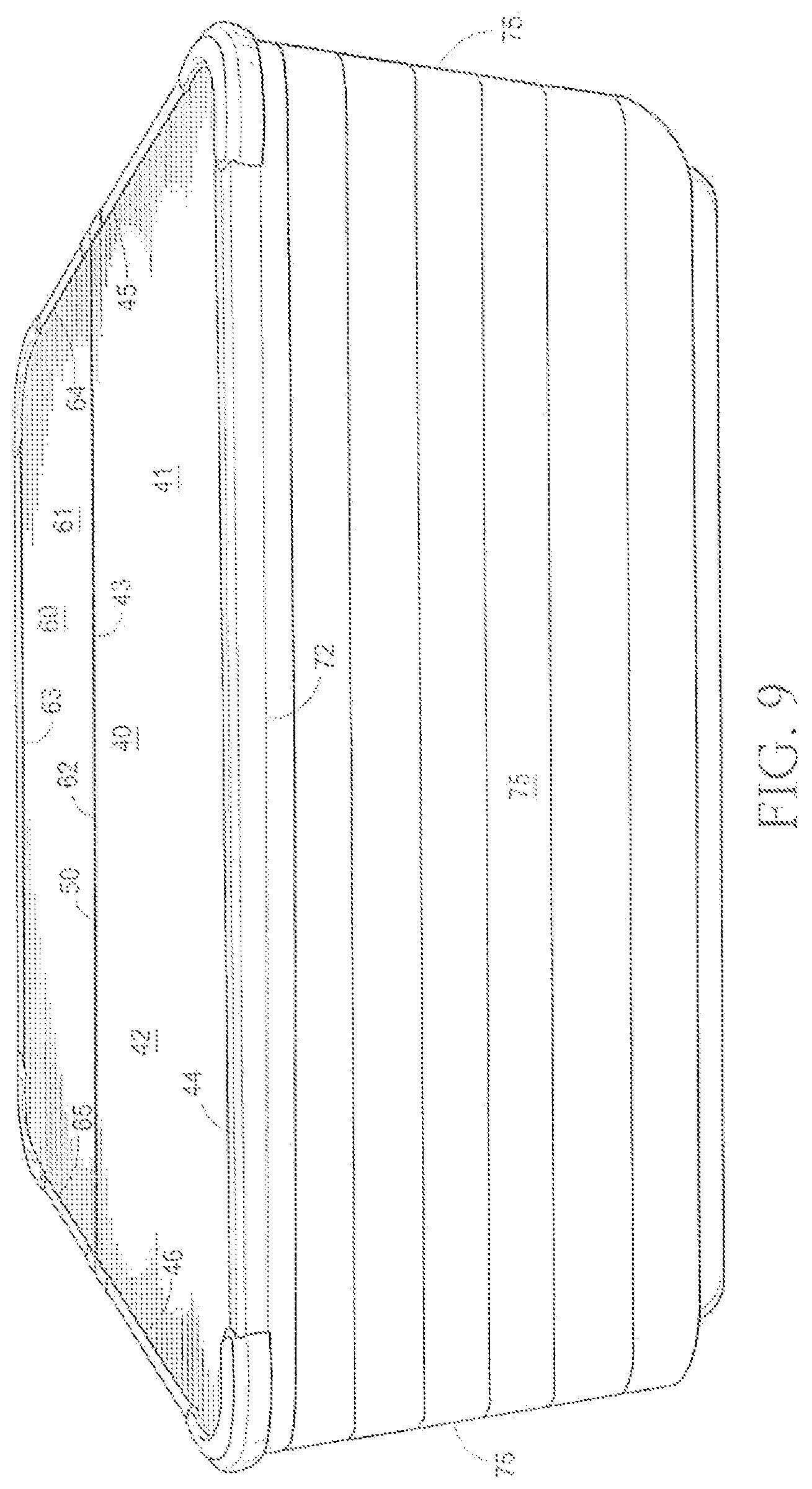 Patent US12098570 Figure 9 – Movement assistance and stowage device for a spa cover