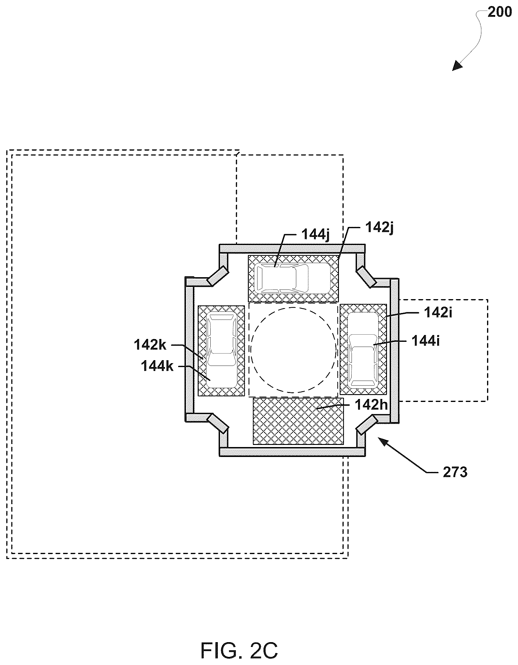 Patent US12098571 Figure 5 – Vehicle vending machine