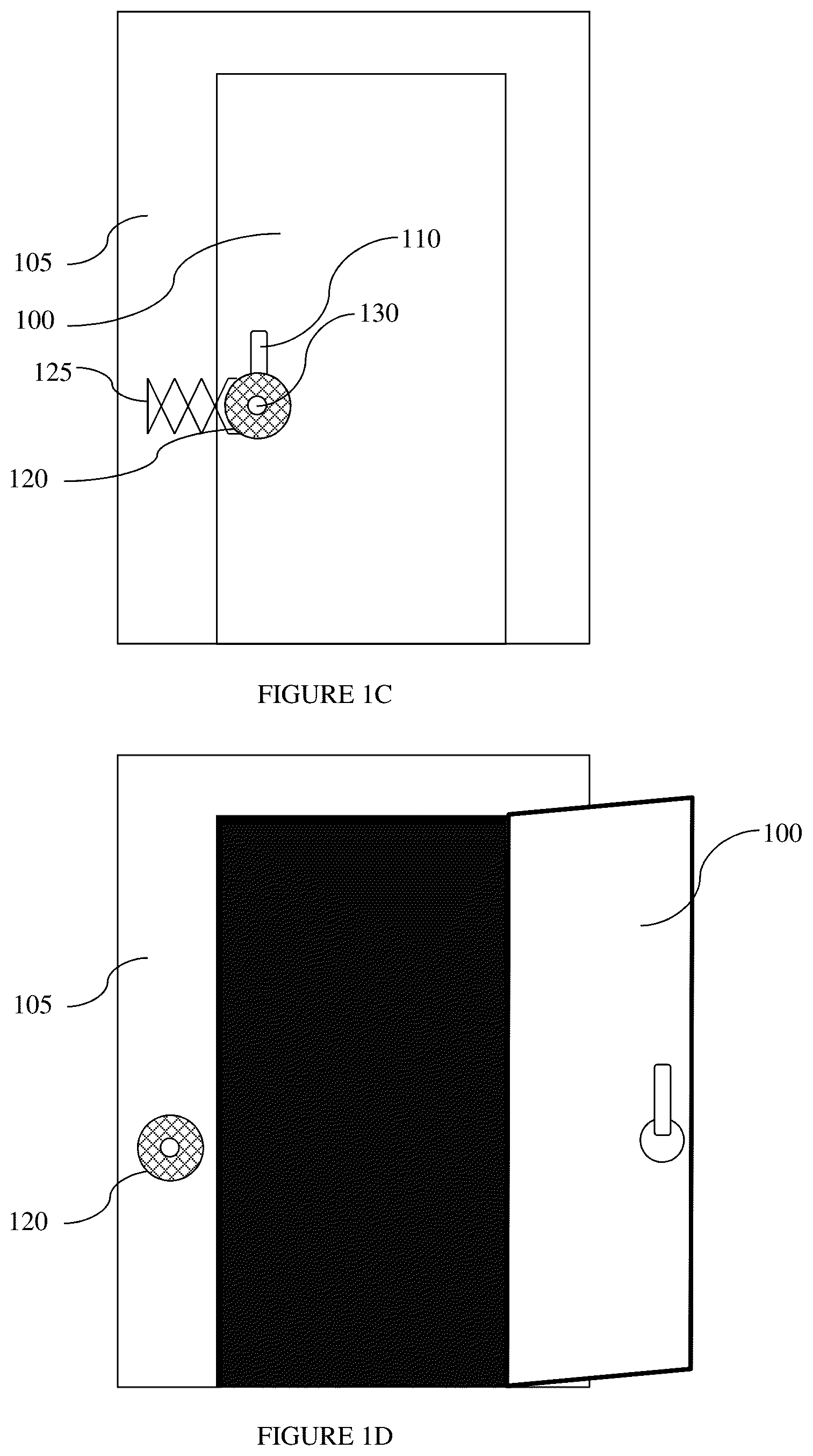 Patent US12098573 Figure 2 – Motorized automatic door opener