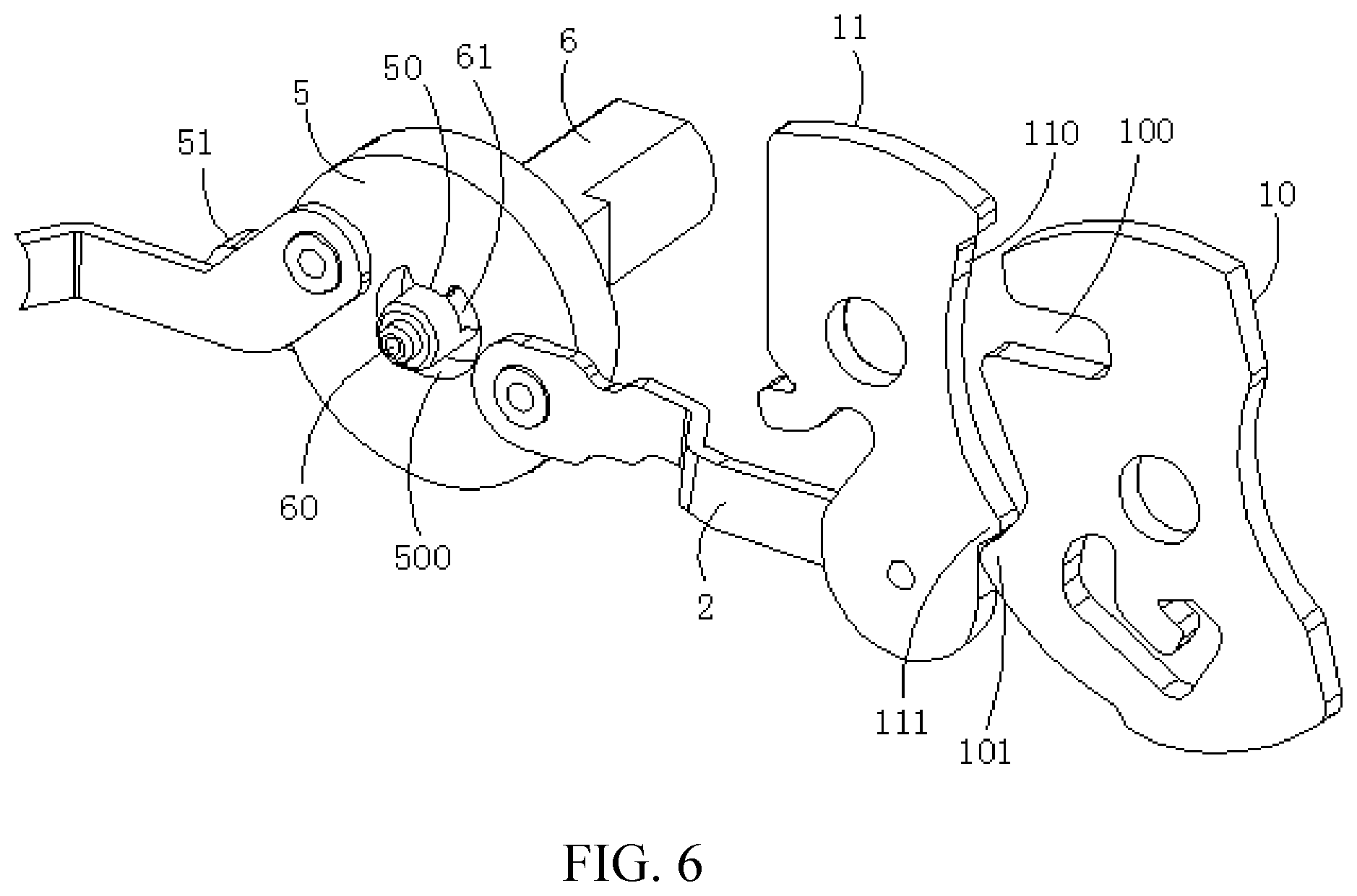Patent US12098574 Figure 4 – Biological identification safe deposit box and locking and unlocking method thereof