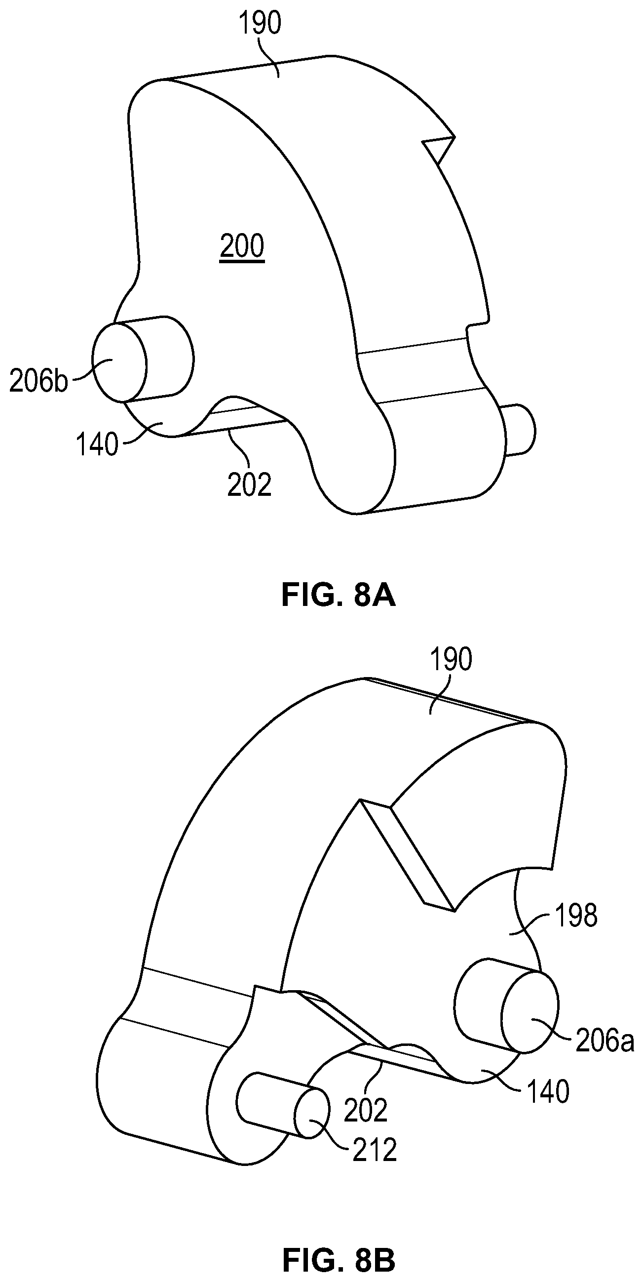 Patent US12098575 Figure 9 – Transverse concealed latch system