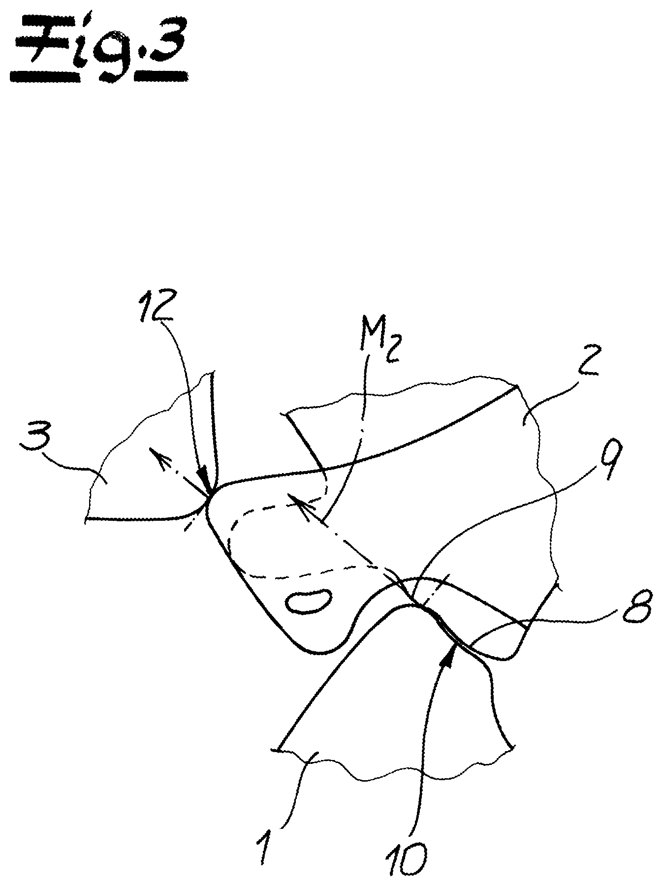 Patent US12098576 Figure 3 – Motor vehicle lock