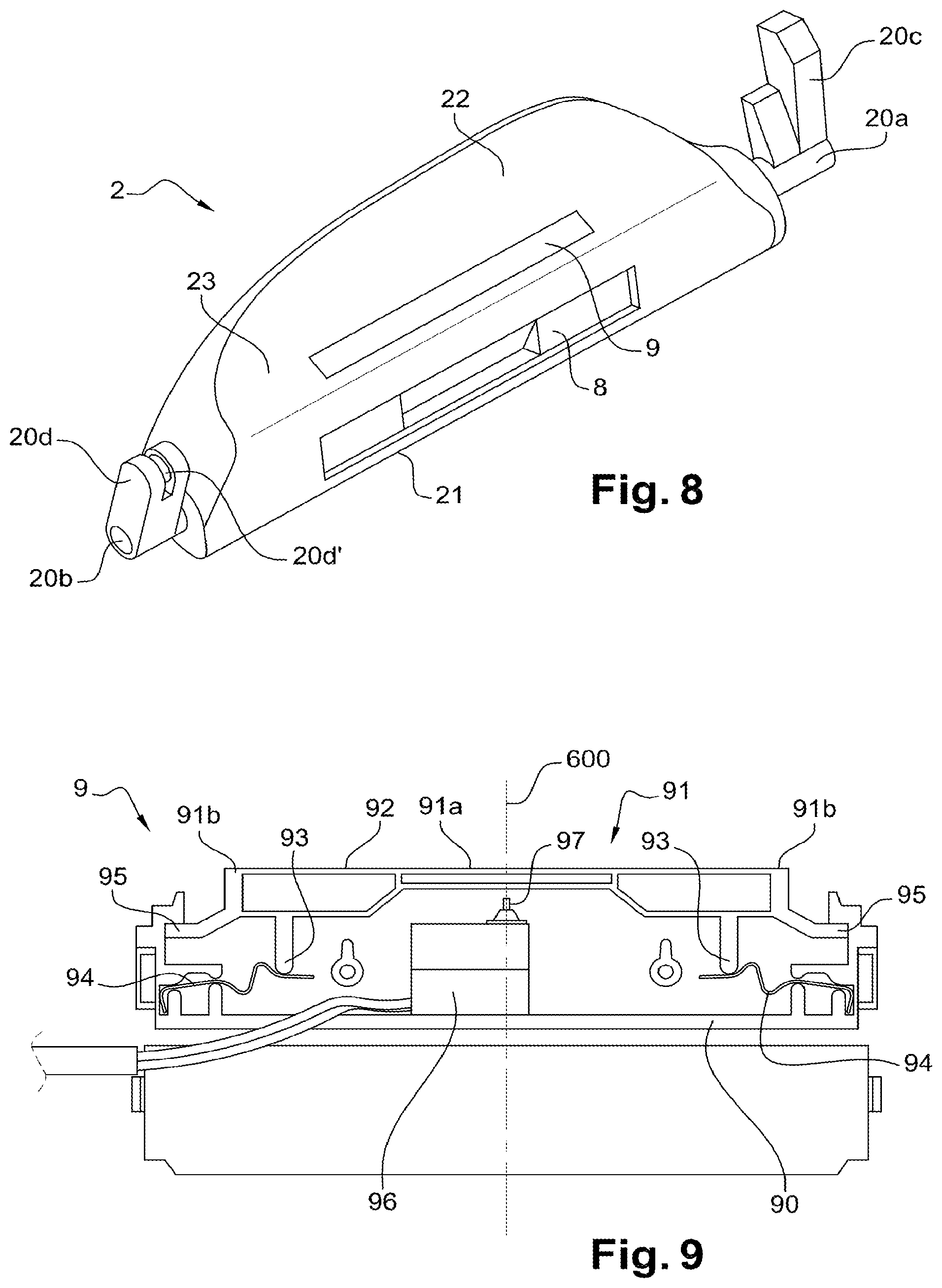 Patent US12098578 Figure 6 – Door leaf handle device, in particular for vehicle