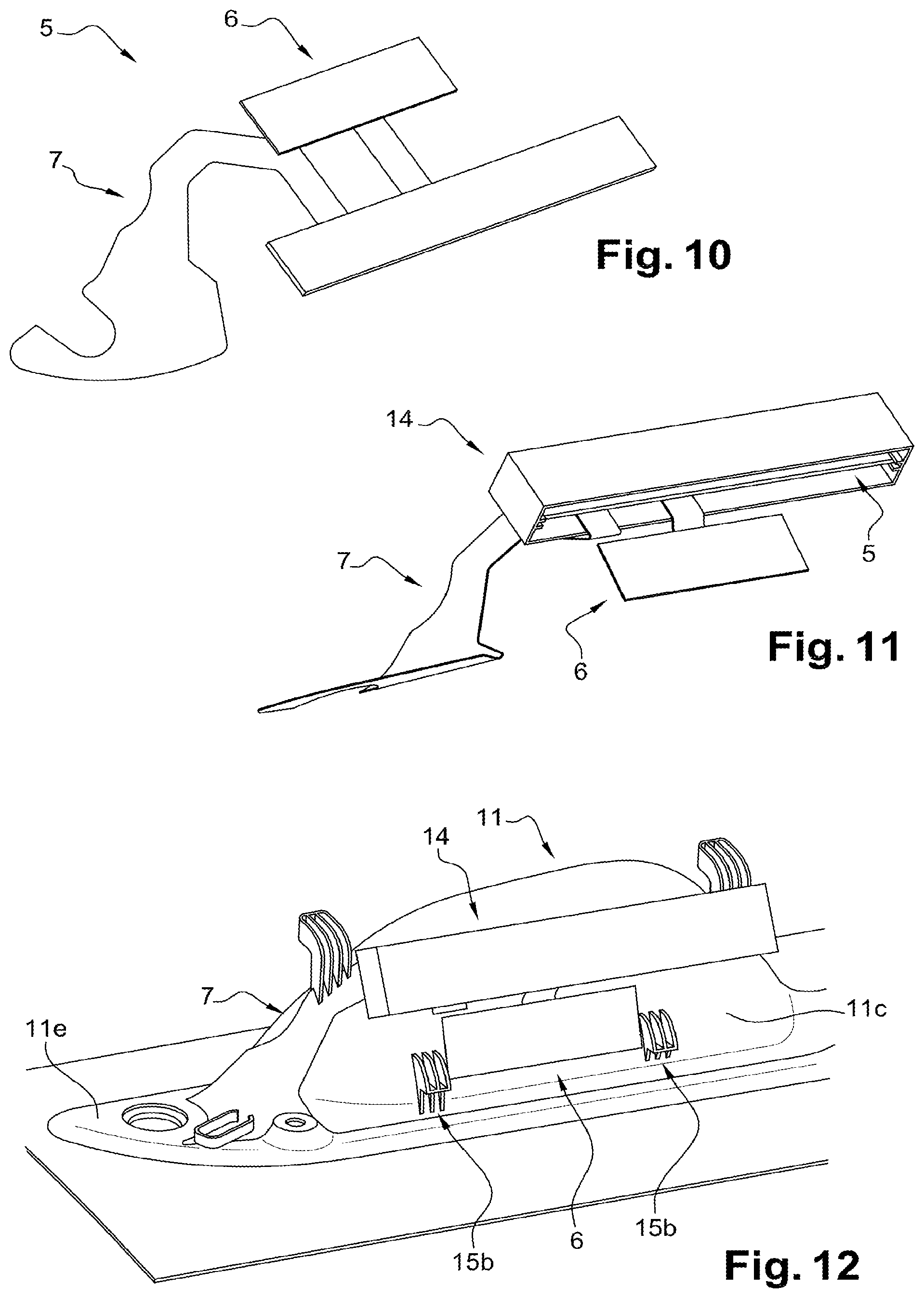 Patent US12098578 Figure 7 – Door leaf handle device, in particular for vehicle